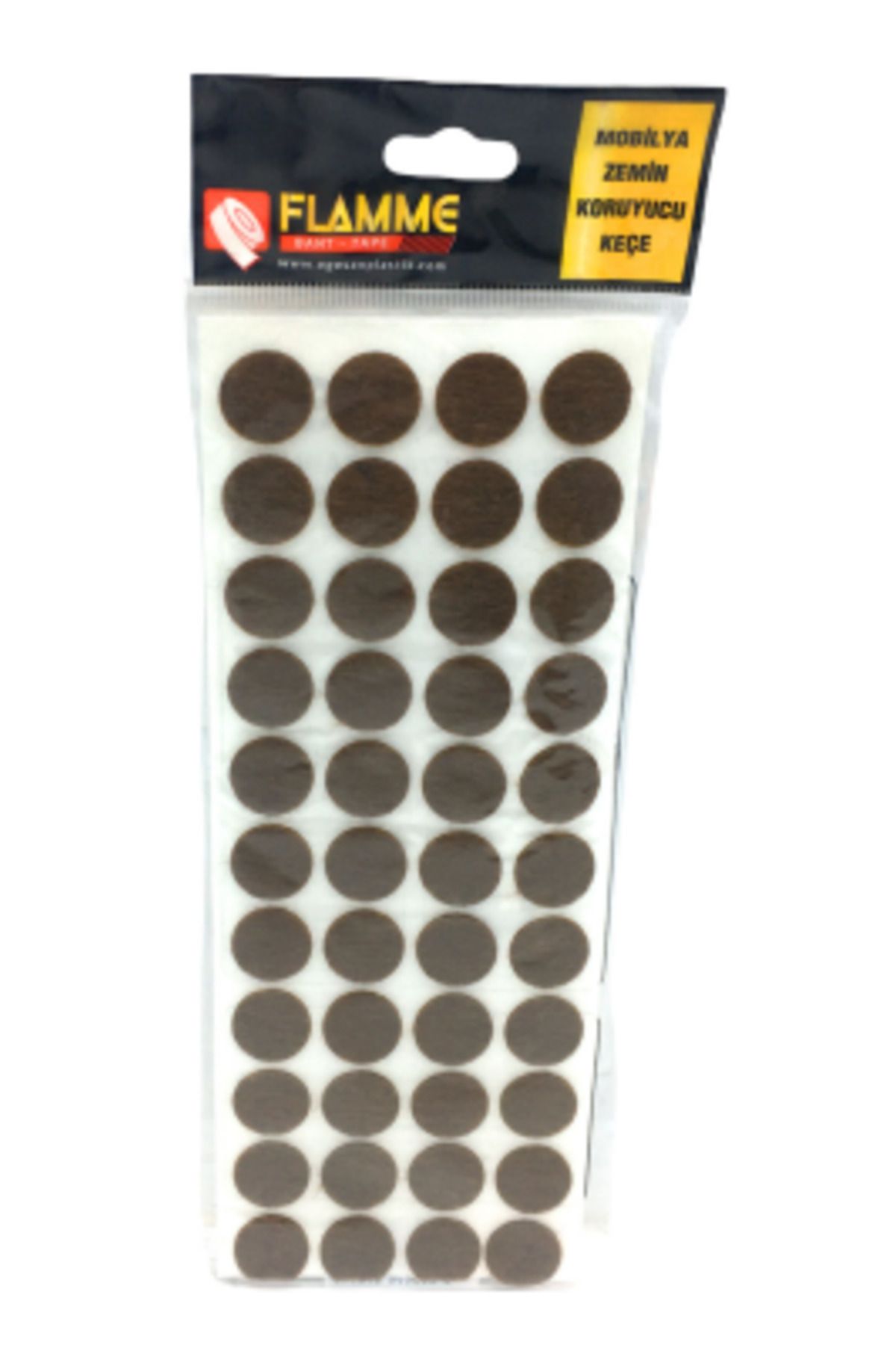 STOREMAX nffastore 21MM YUVARLAK YAPIŞKAN KEÇE Star Collectionbuy 1051353