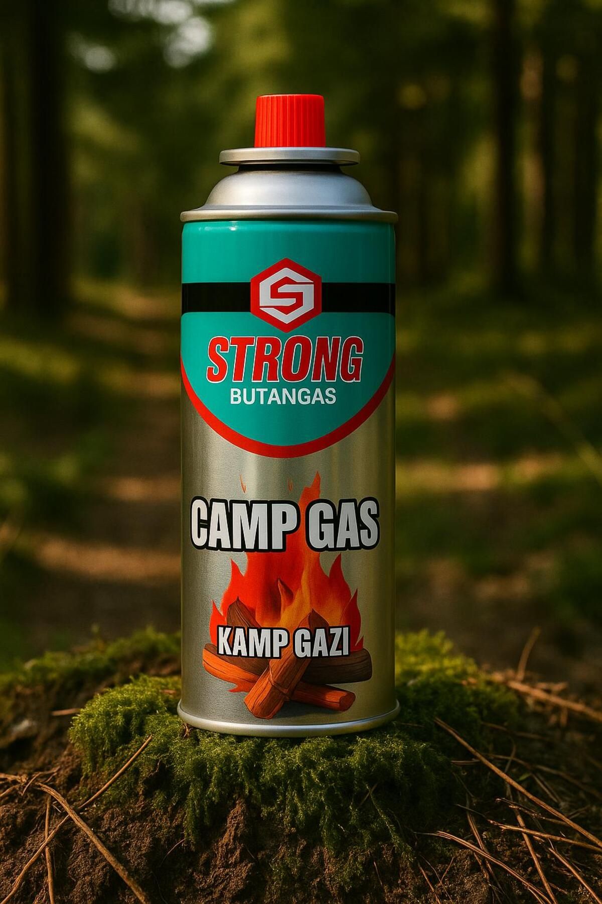 kamptek kamp teknolojisi Kamptek Strong Kamp Ocak Gazı Profesyonel Valfli Pürmüz Kartuşu 1 Adet