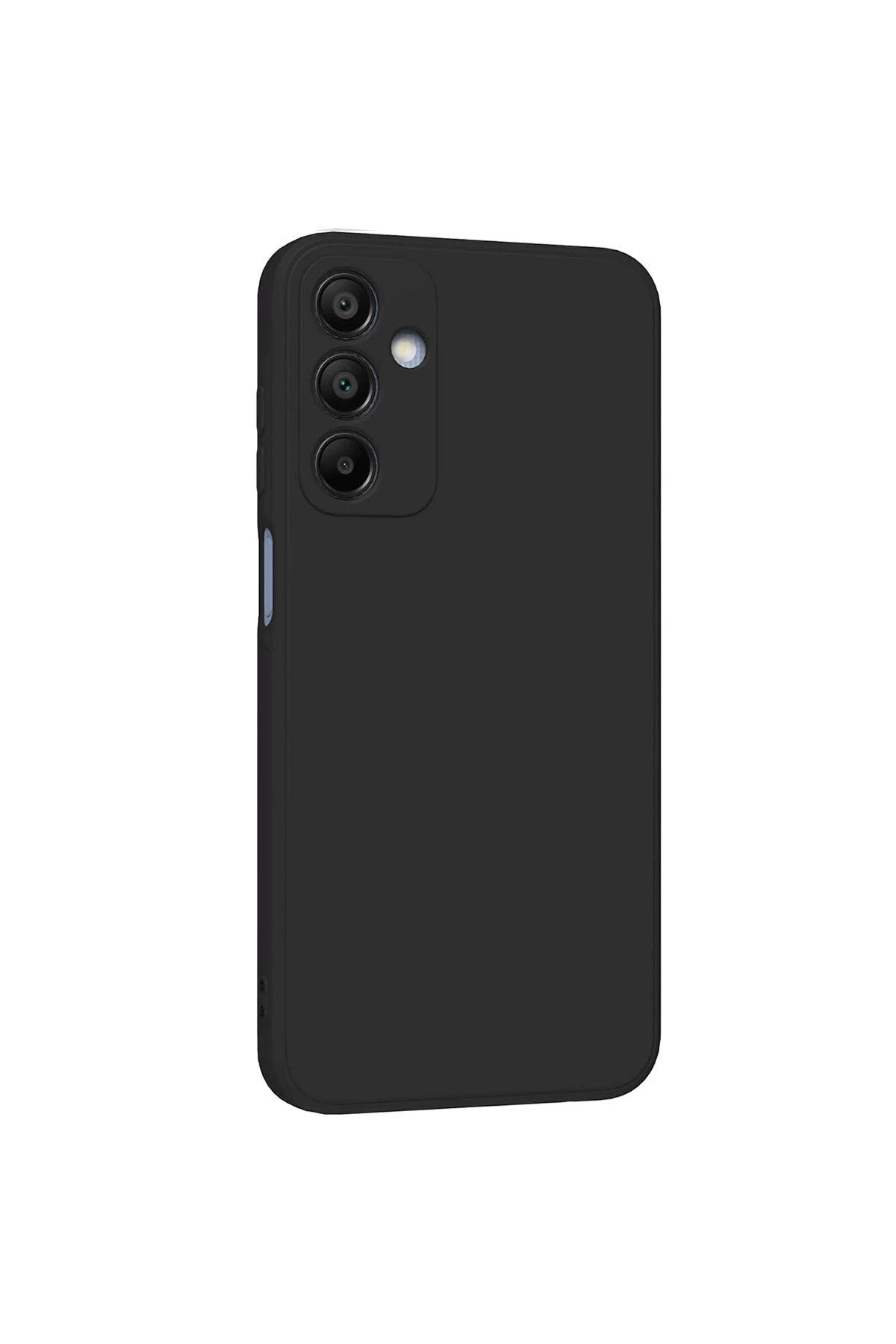 Toptan Bulurum Samsung Galaxy A25 5G Kılıf First Silikon - Siyah