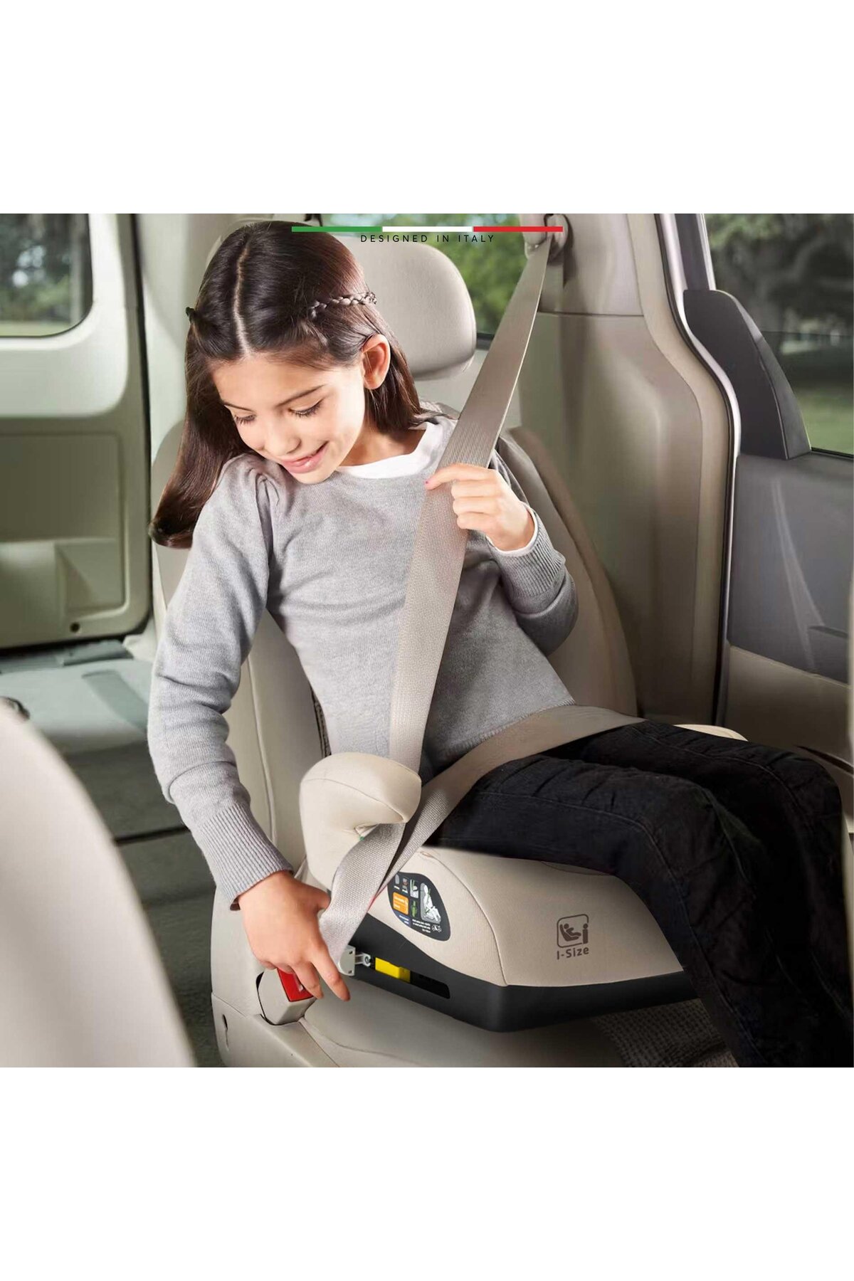 Elele GrandeFix I-Size Yükseltici Oto Koltuğu İsoFix 125-150 CM 15-36 KG Siyah fotoğrafı 7 (önizleme)