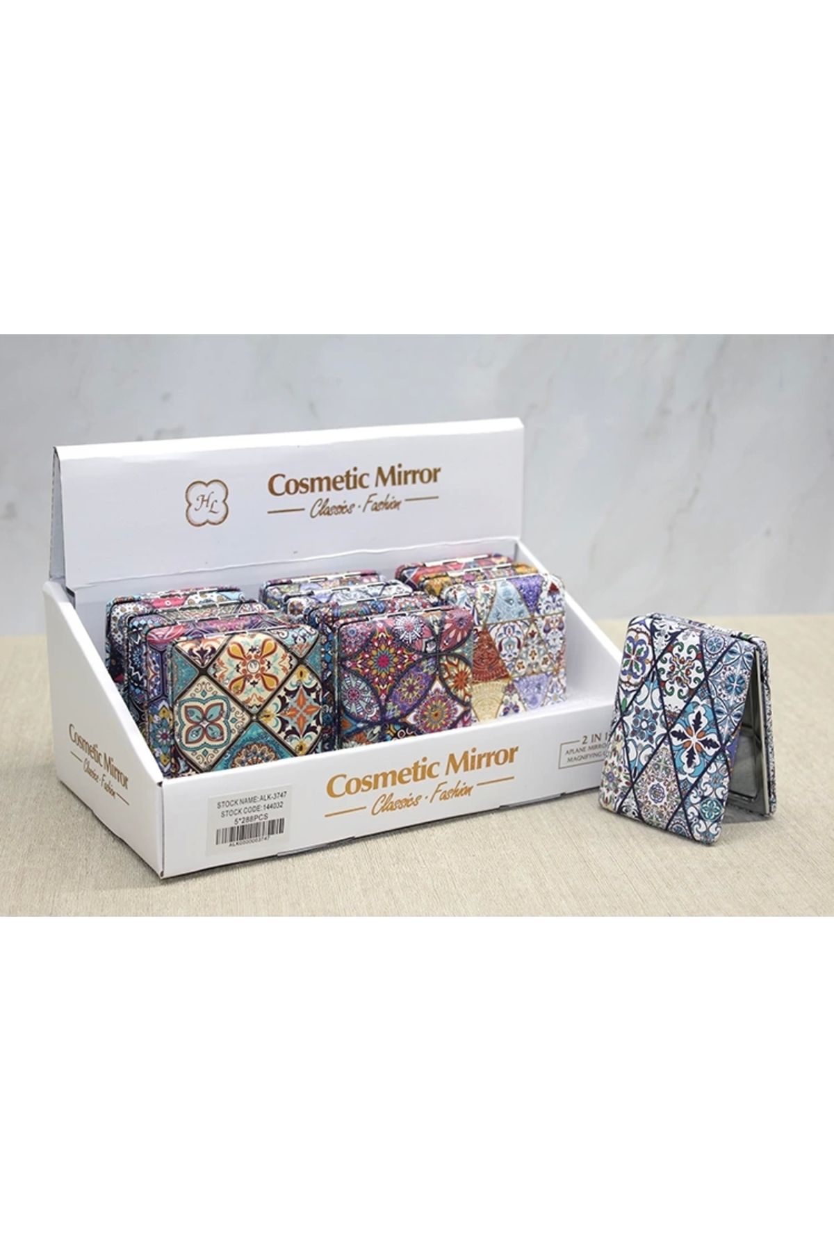 shop Taşlı El Aynası Dikdörtgen Kalın Model 6