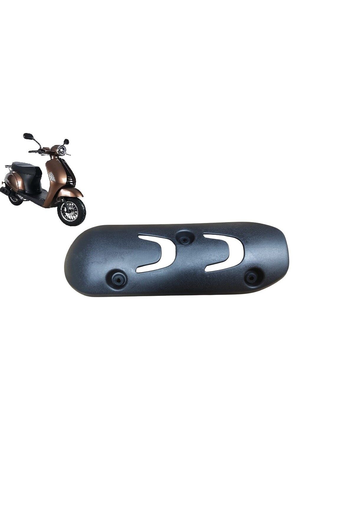 ÖZERDEM Kuba Blueberry 50cc Egzoz Muhafaza Plastiği Siyah
