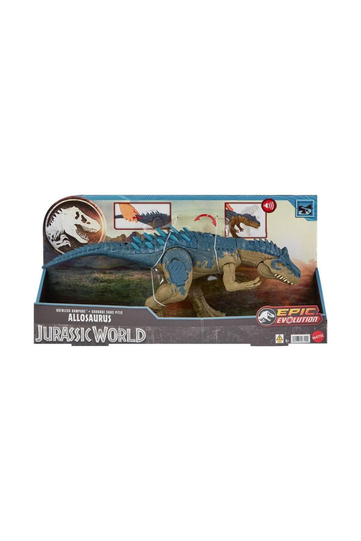 NW NessiWorld Nessiworld HRX50 Jurassic World Süper Güçlü Allosaurus Figürü