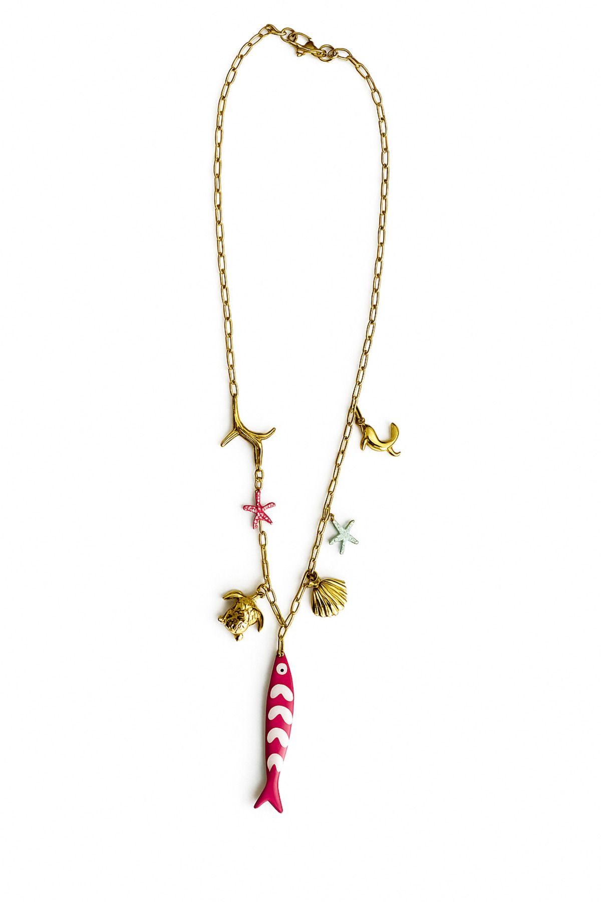 Venus Design Balık Charm Kolye