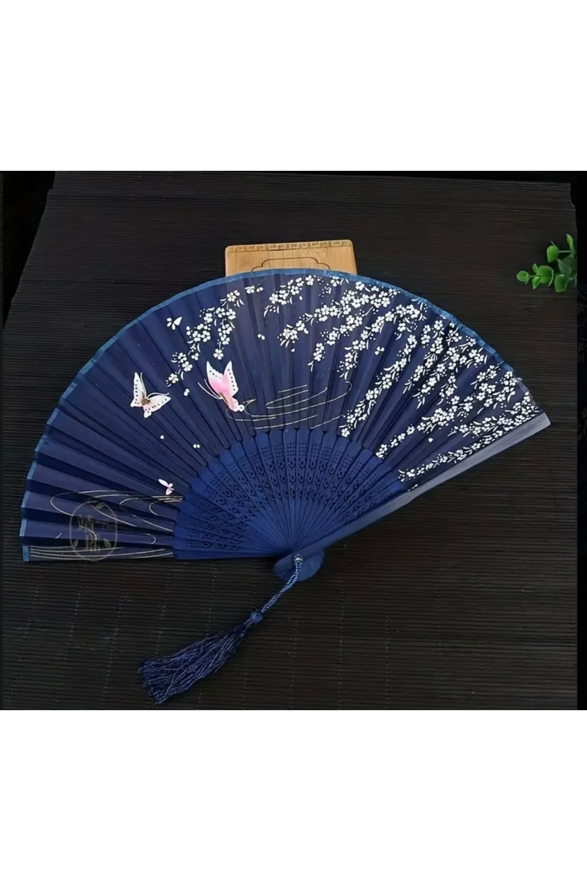 MyBalliStore Yelpaze El Fanı Şık Kaliteli Bambu