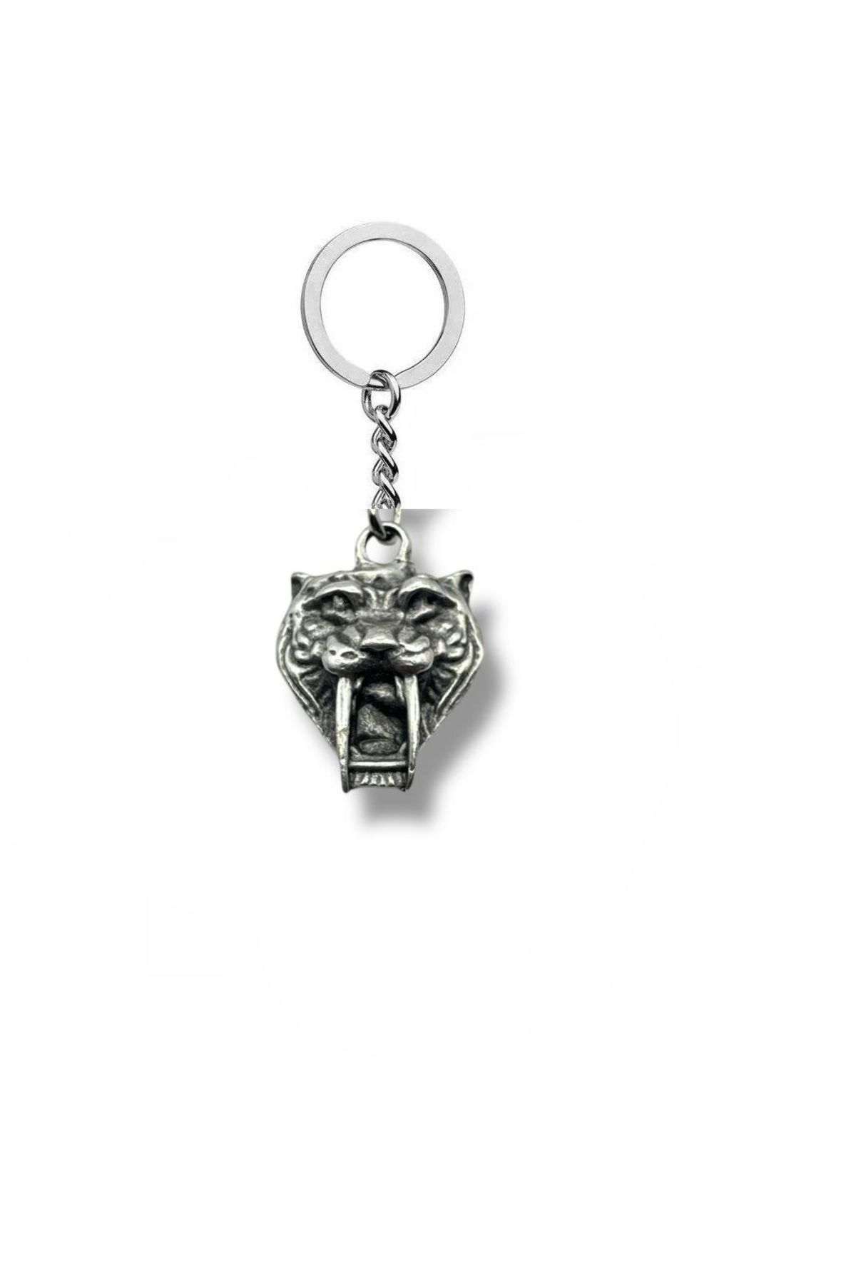 Herşey Nota Wild Spirit – Kaplan Figürlü Unisex Metal Anahtarlık