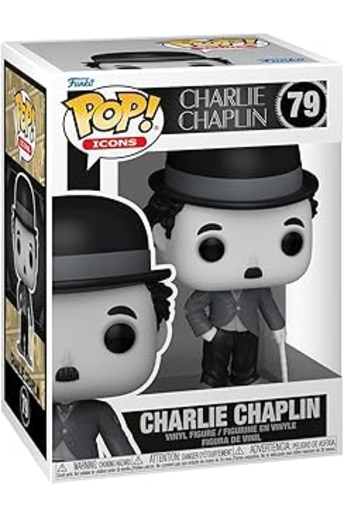 Pazarcan Nita Toys Funko Pop Icons: Charlie Chaplin Figür