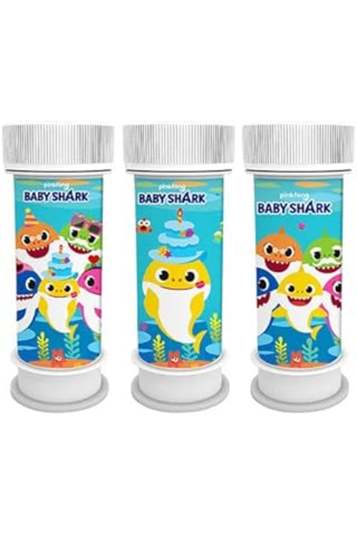 Pazarcan Benim Marifetlerim - Baby Shark Temalı Köpük Balon 2 Adet