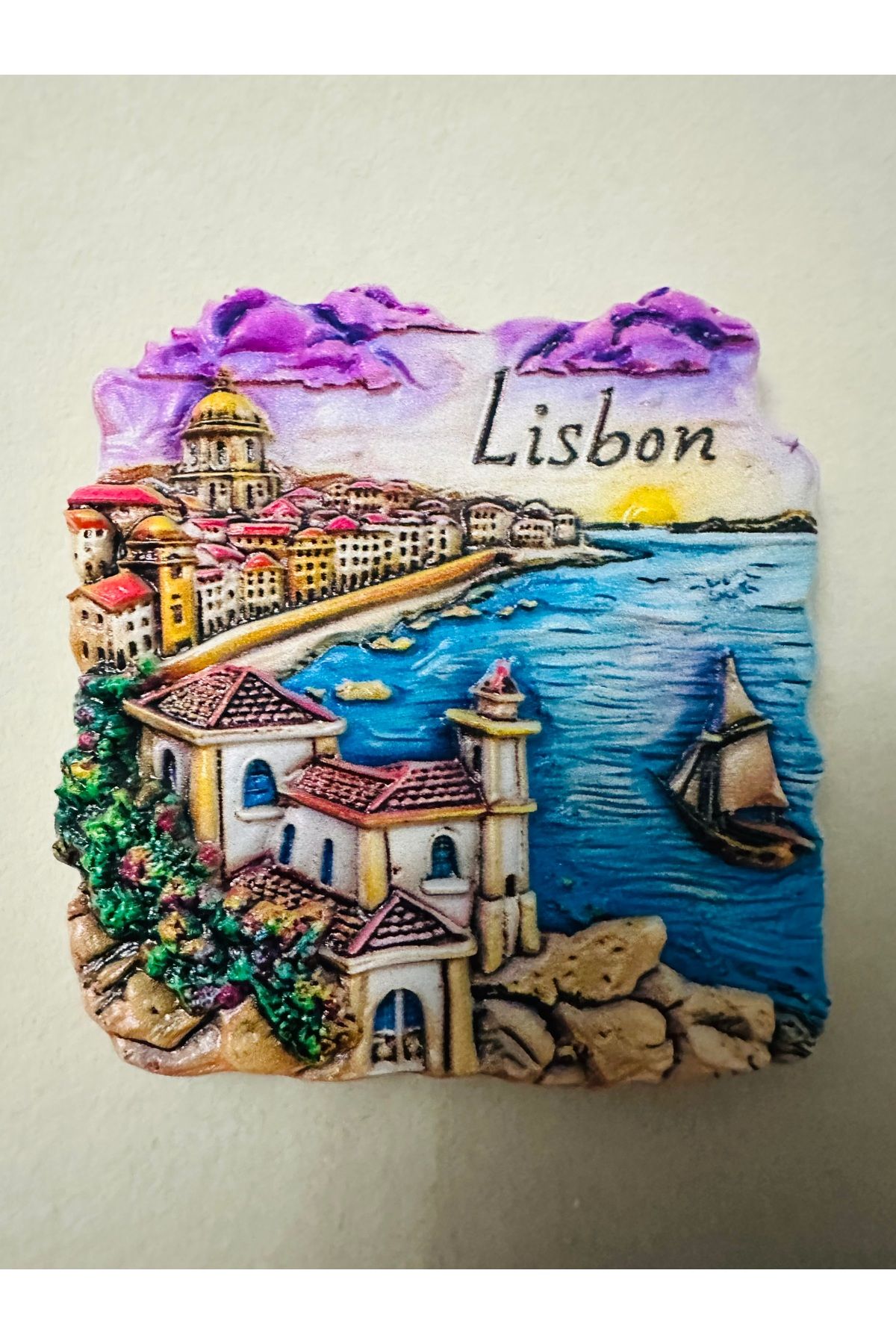 Magnetix Portekiz Lizbon polyester magnet