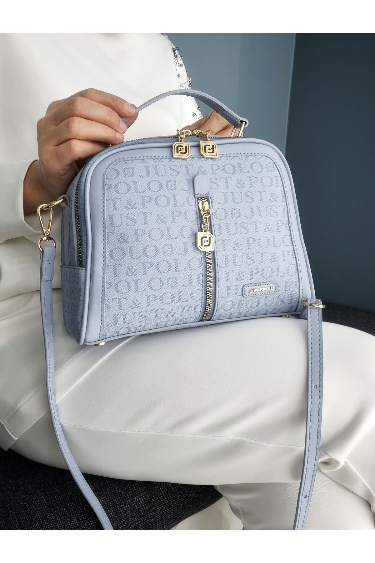 Just Polo JP JUST POLO KADIN 4 BÖLMELİ OMUZ VE ÇAPRAZ ÇANTASI