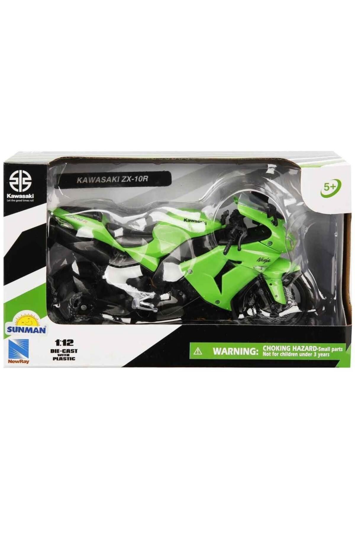 NW NessiWorld Nessiworld 42447 SUN-Kawasakı ZX-10R 2006 Yeşil 1:12