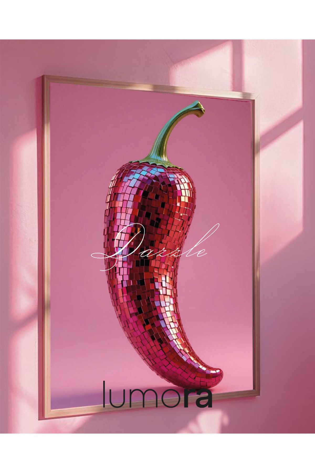 POSTER Dazzle Pembe Poster