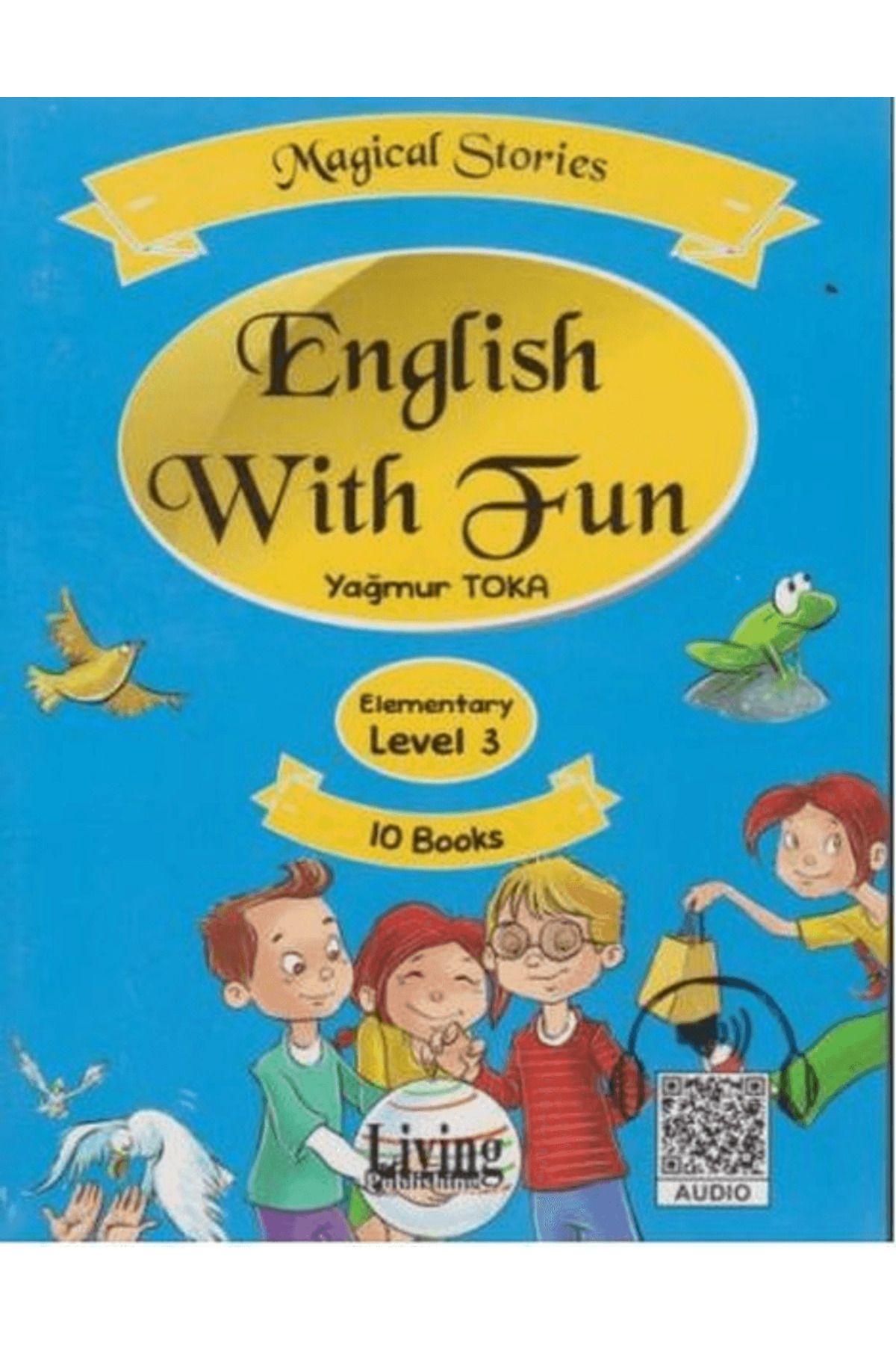 Living English Dictionary English With Fun Level 3 - 10 Kitap