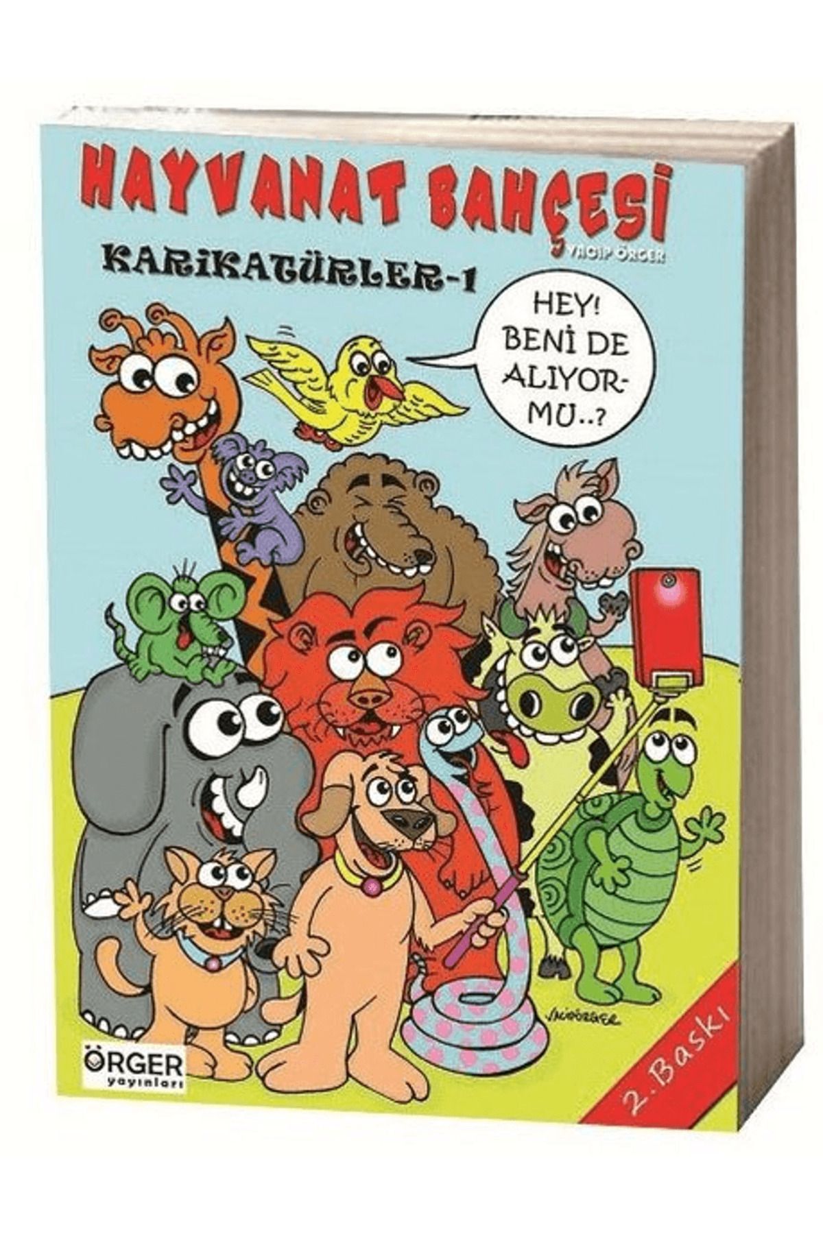 Örger Yayınları Hayvanat Bahçesi Karikatürler-1