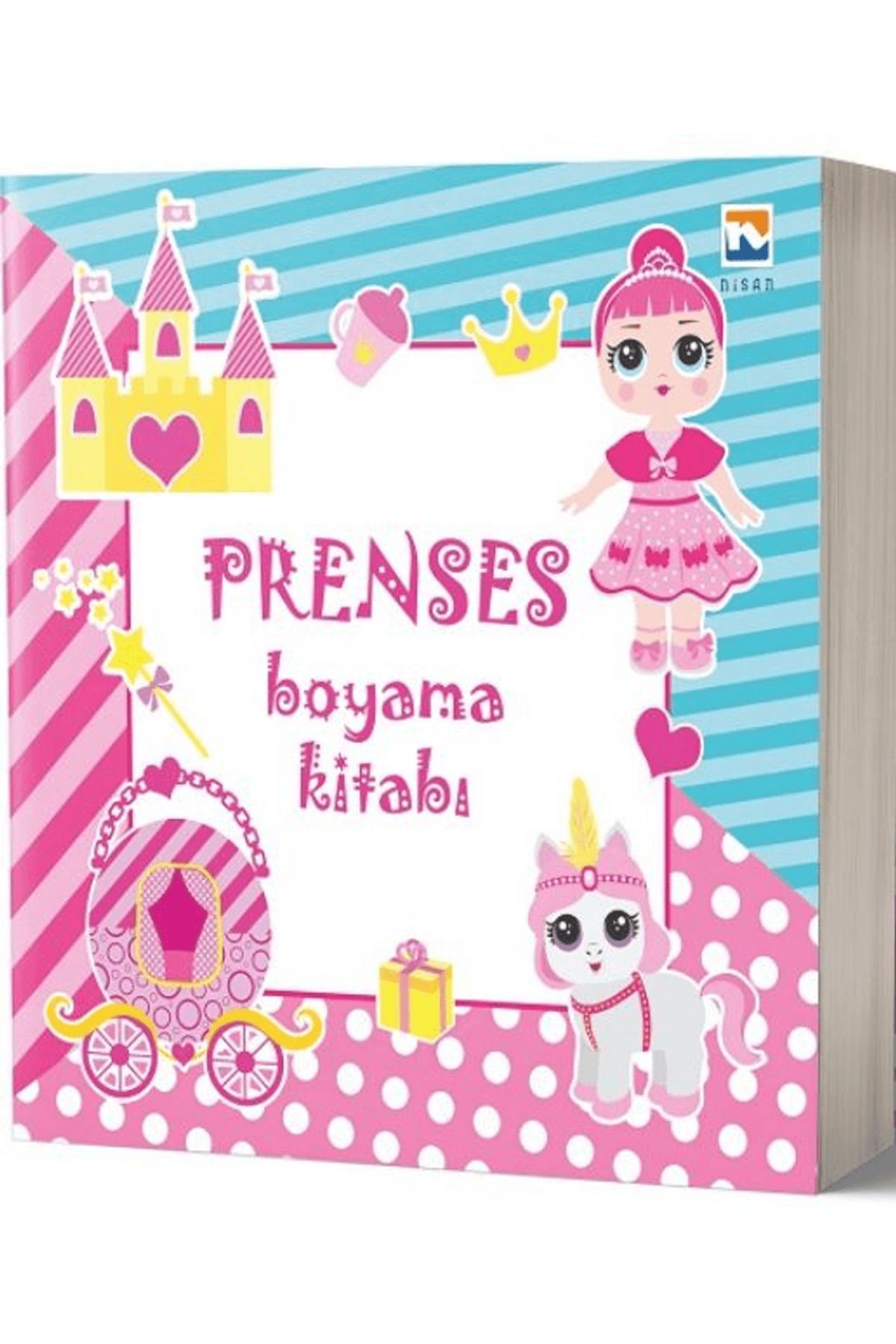 Nisan Kitabevi Prenses Boyama Kitabı