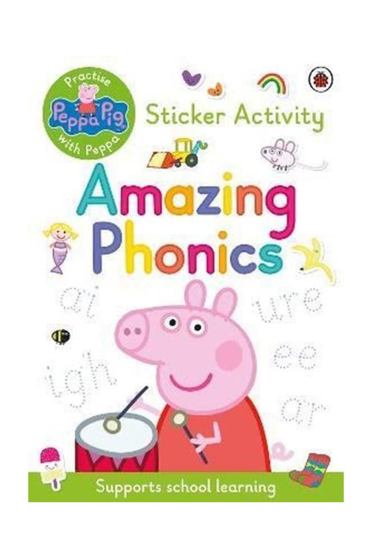 Penguin Random House Children's UK Peppa Pig: Practise with Peppa: Amazing Phonics : Sticker Book