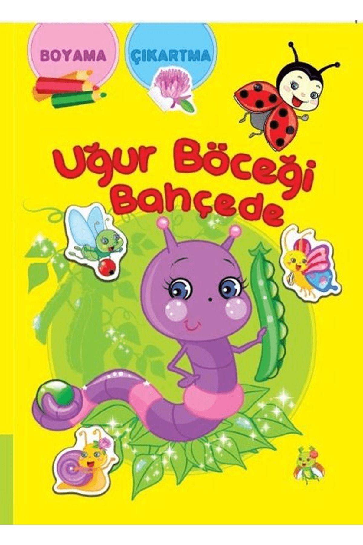 Koloni Çocuk Uğur Böceği Bahçede