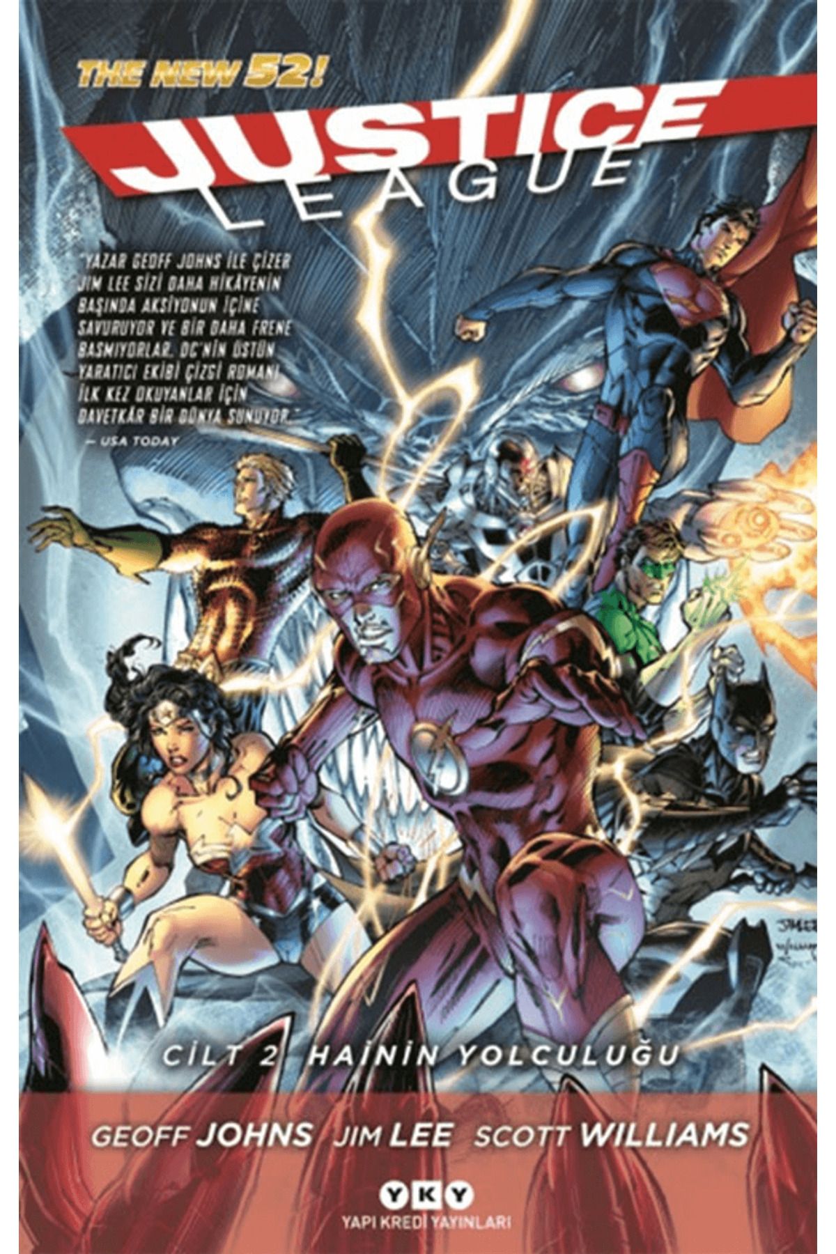 Yapı Kredi Yayınları Justice League Cilt 2 - Hainin Yolculuğu