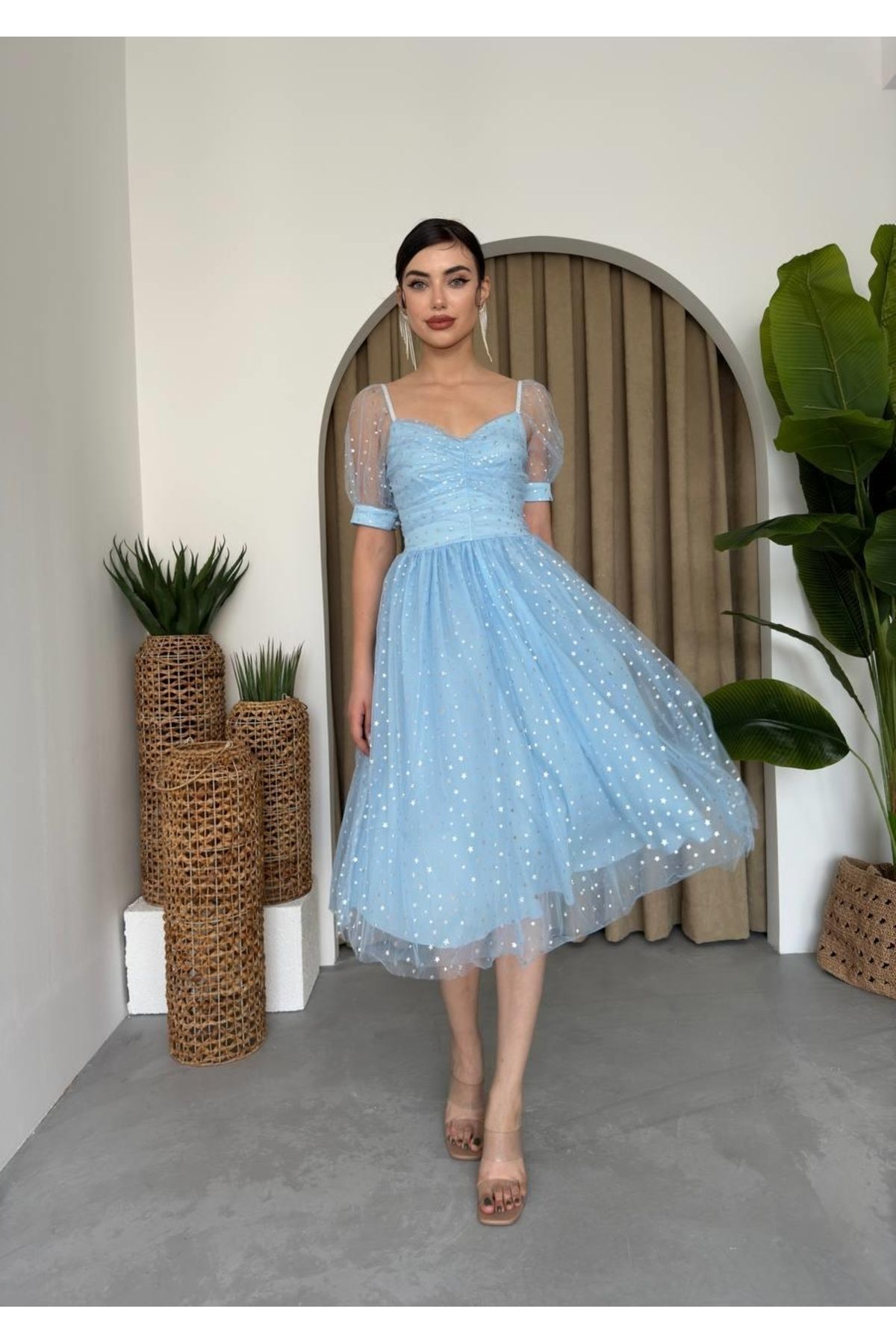 ETİLER COLLECTION Helena Tül Elbise
