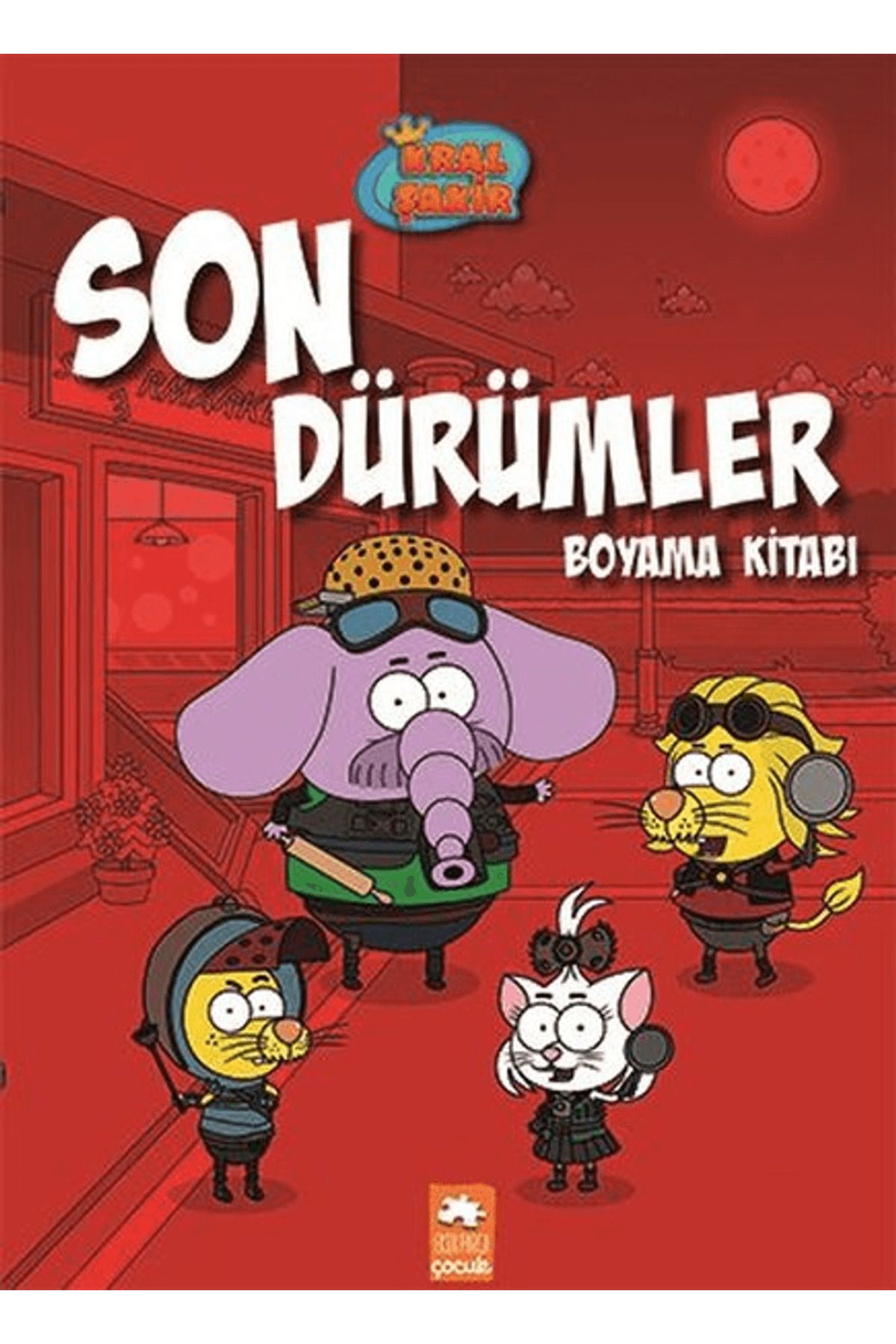 Eksik Parça Yayınları Kral Şakir Son Dürümler Boyama Kitabı