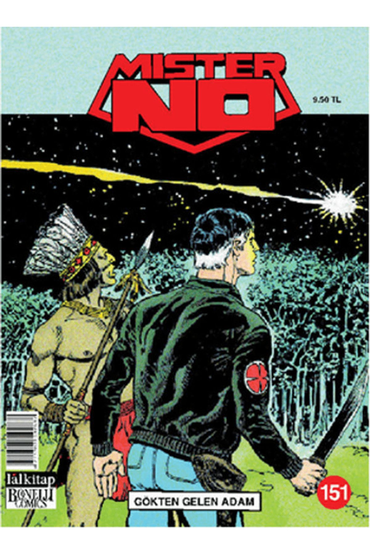 Lal Kitap Mister No Sayı: 151 Gökten Gelen Adam