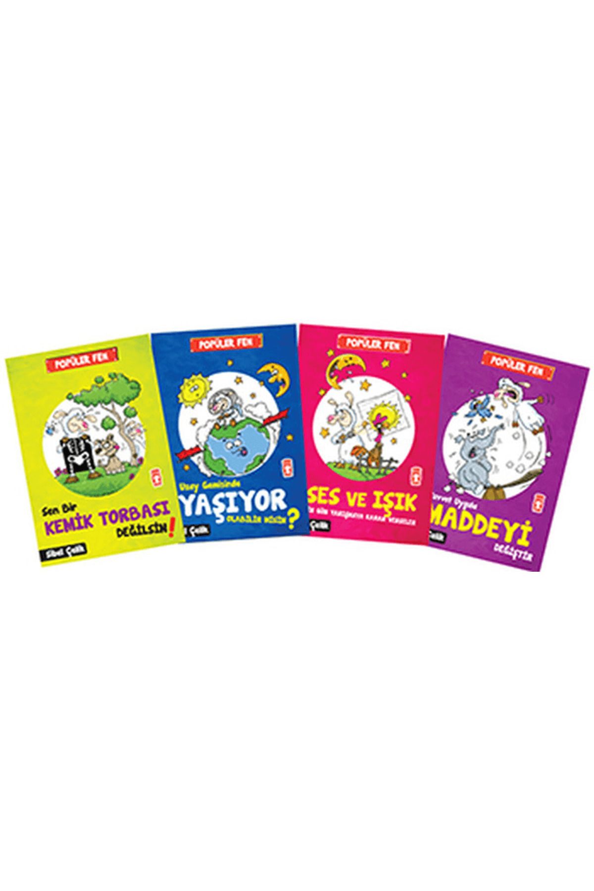 Timaş Çocuk Popüler Fen Seti (4 Kitap Takım)