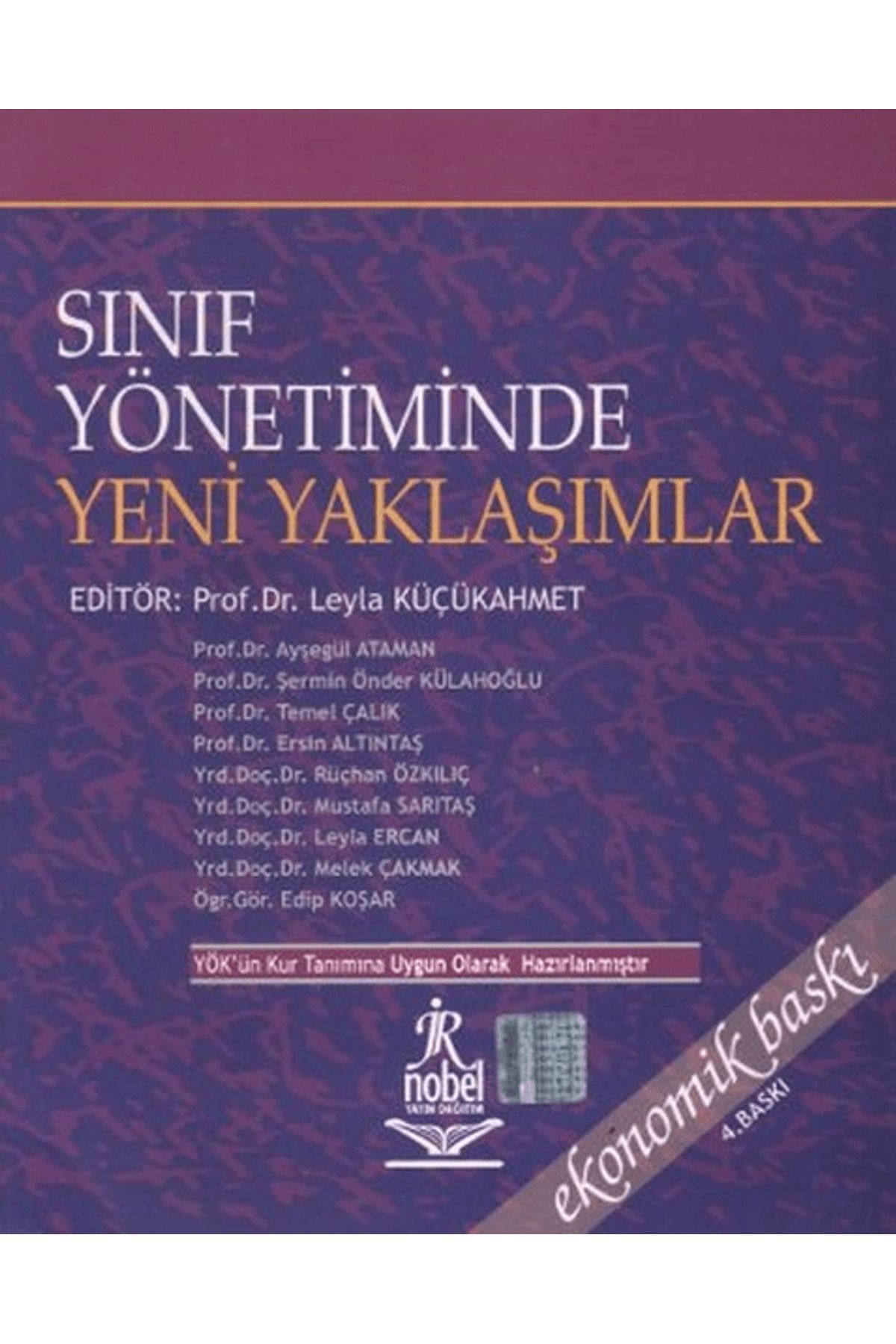 Nobel Akademik Yayıncılık Sınıf Yönetiminde Yeni Yaklaşımlar