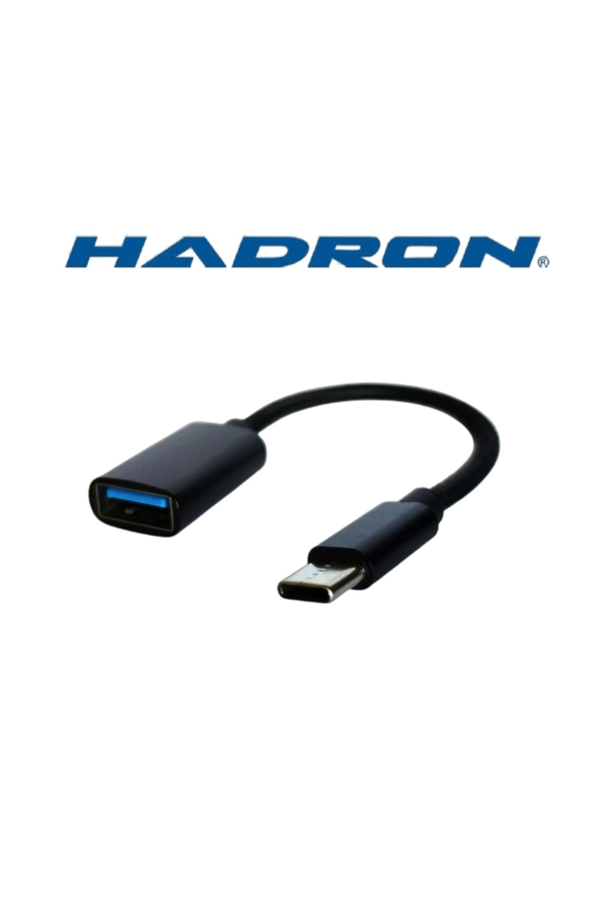 HADRON OTG Type-C USB 2.0 Çevirici Adaptör - Poşetli