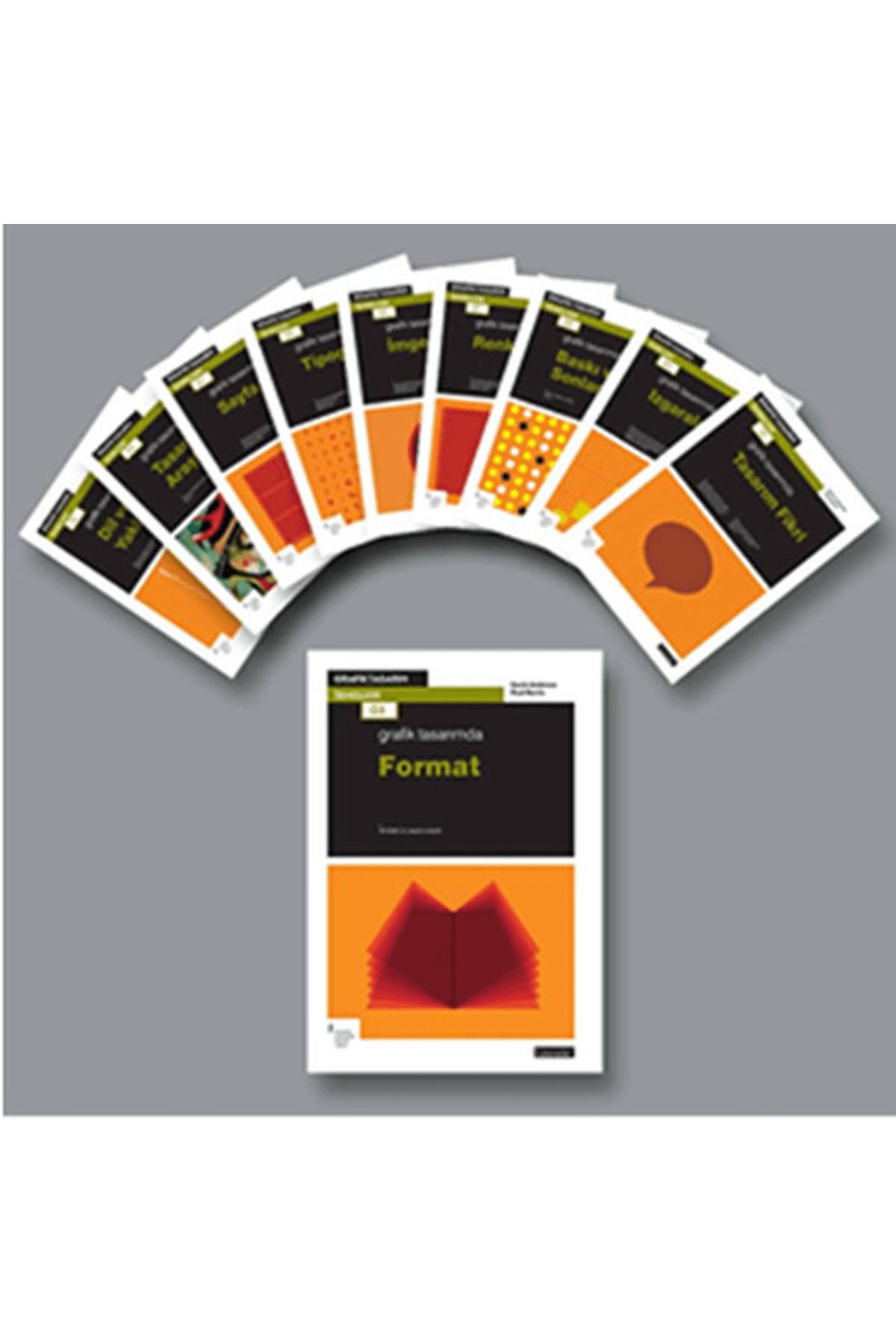 Literatür Yayıncılık Grafik Tasarım Temelleri Seti (10 Kitap Takım)