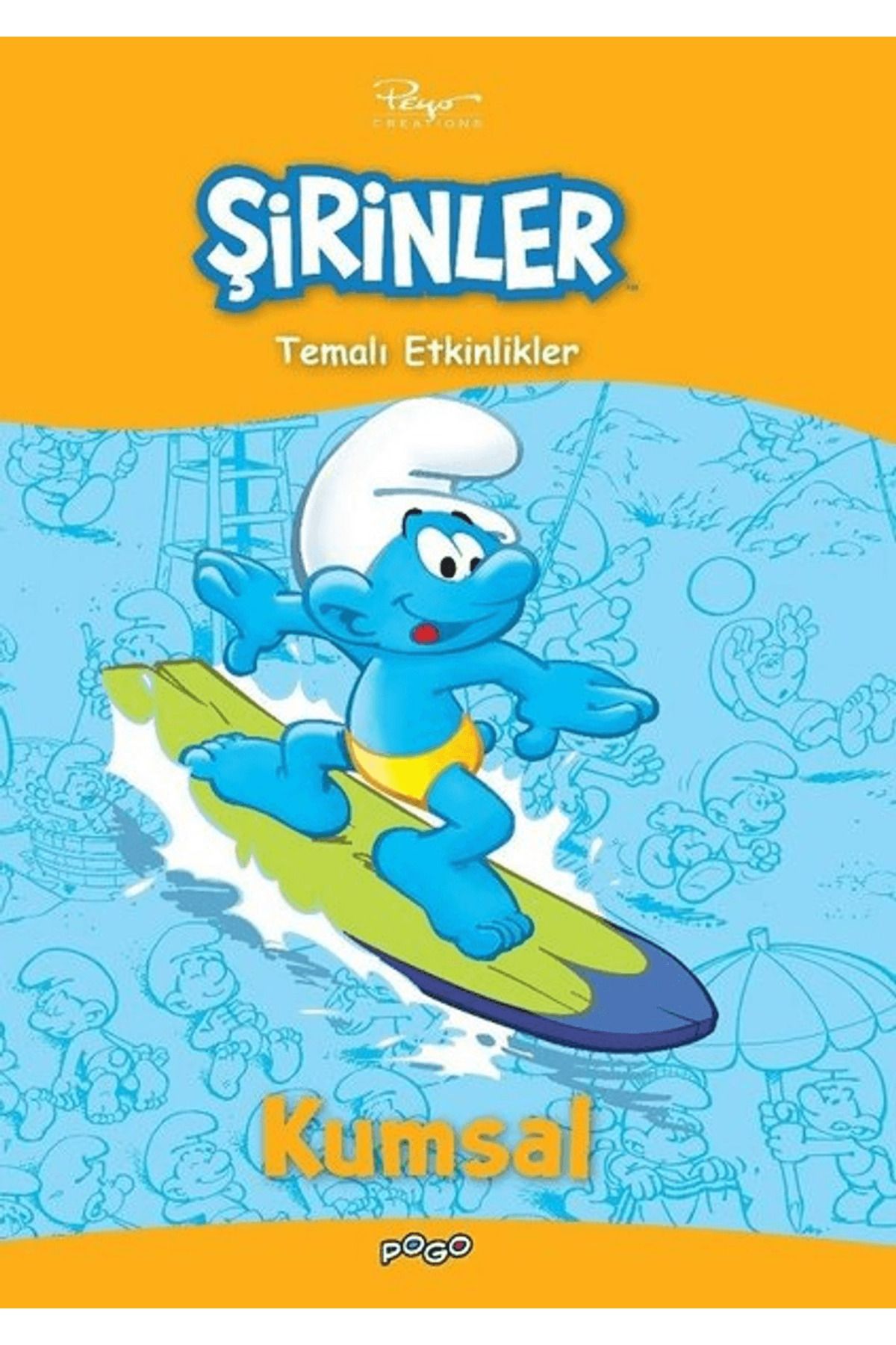 Pogo Çocuk Şirinler - Kumsal