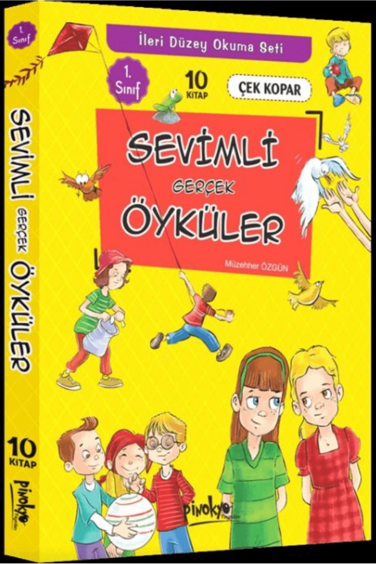Pinokyo Yayınları 1. Sınıf Sevimli Gerçek Öyküler (10 Kitap Takım)