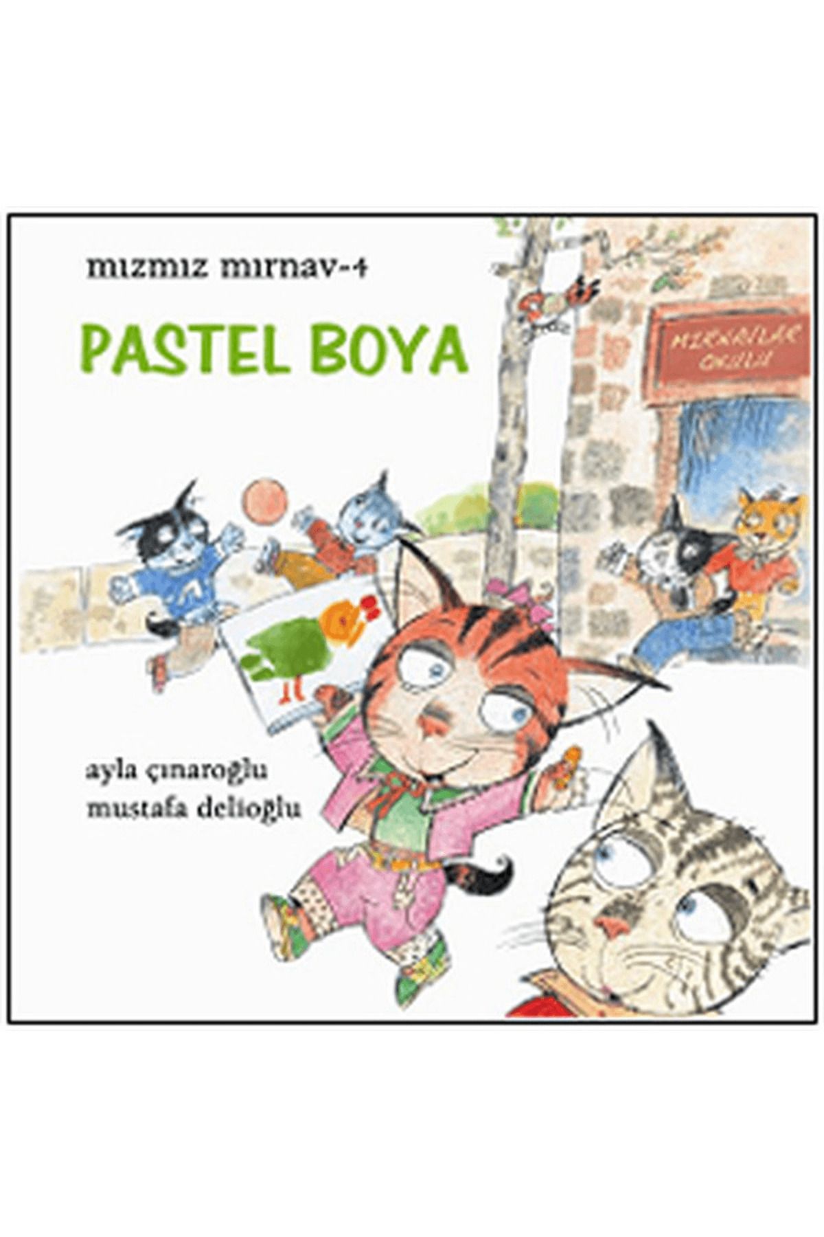 Uçanbalık Yayıncılık Mızmız Mırnav 4 - Pastel Boya