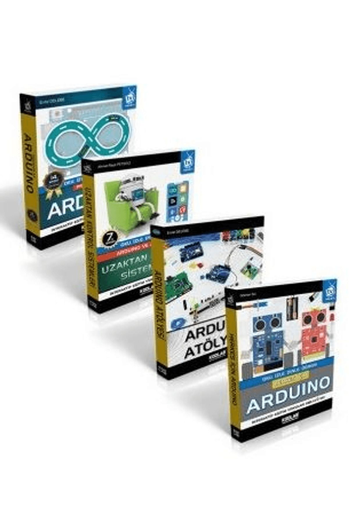 Kodlab Yayın Dağıtım Arduino Atölye Seti (4 Kitap Takım)