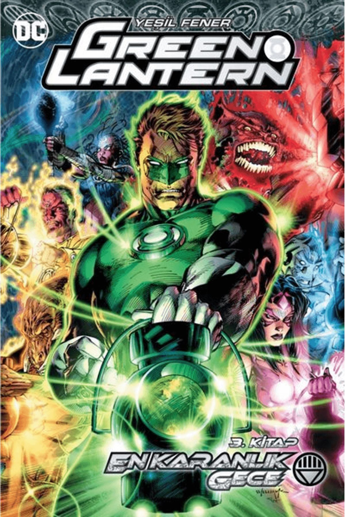 Arka Bahçe Yayıncılık Green Lantern Cilt 3 - En Karanlık Gece