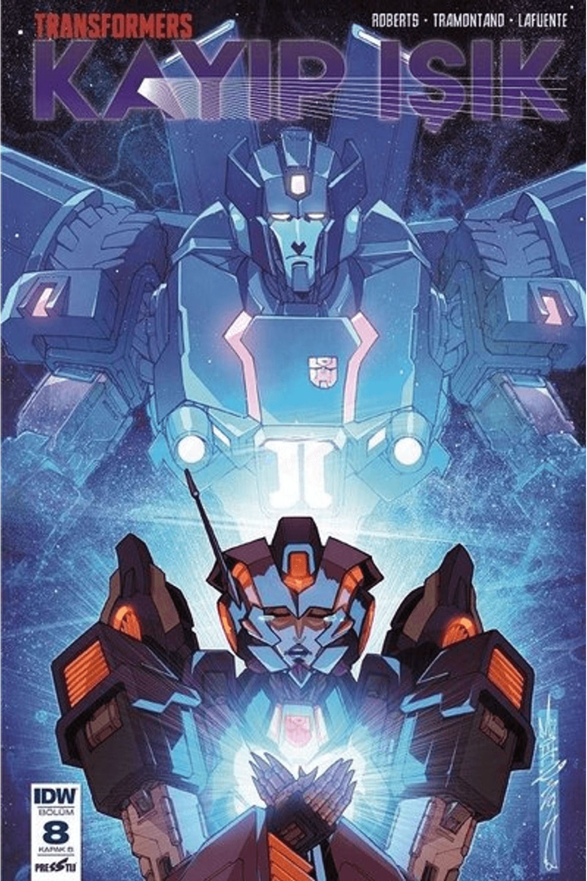Presstij Kitap Transformers Kayıp Işık Bölüm 8 (Kapak B)
