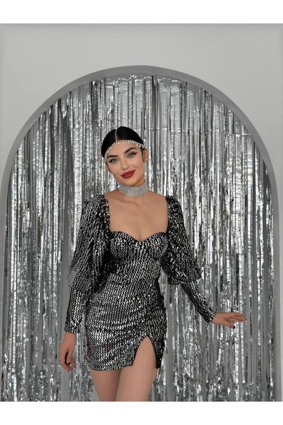 ETİLER COLLECTION Nico Pul Payet Elbise