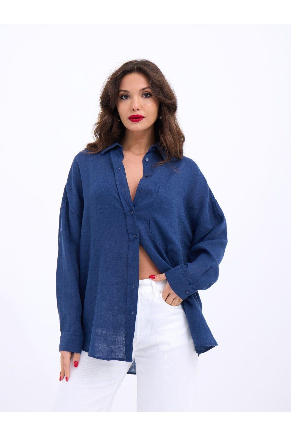 ETİLER COLLECTION 6899 GÖMLEK-LACİVERT