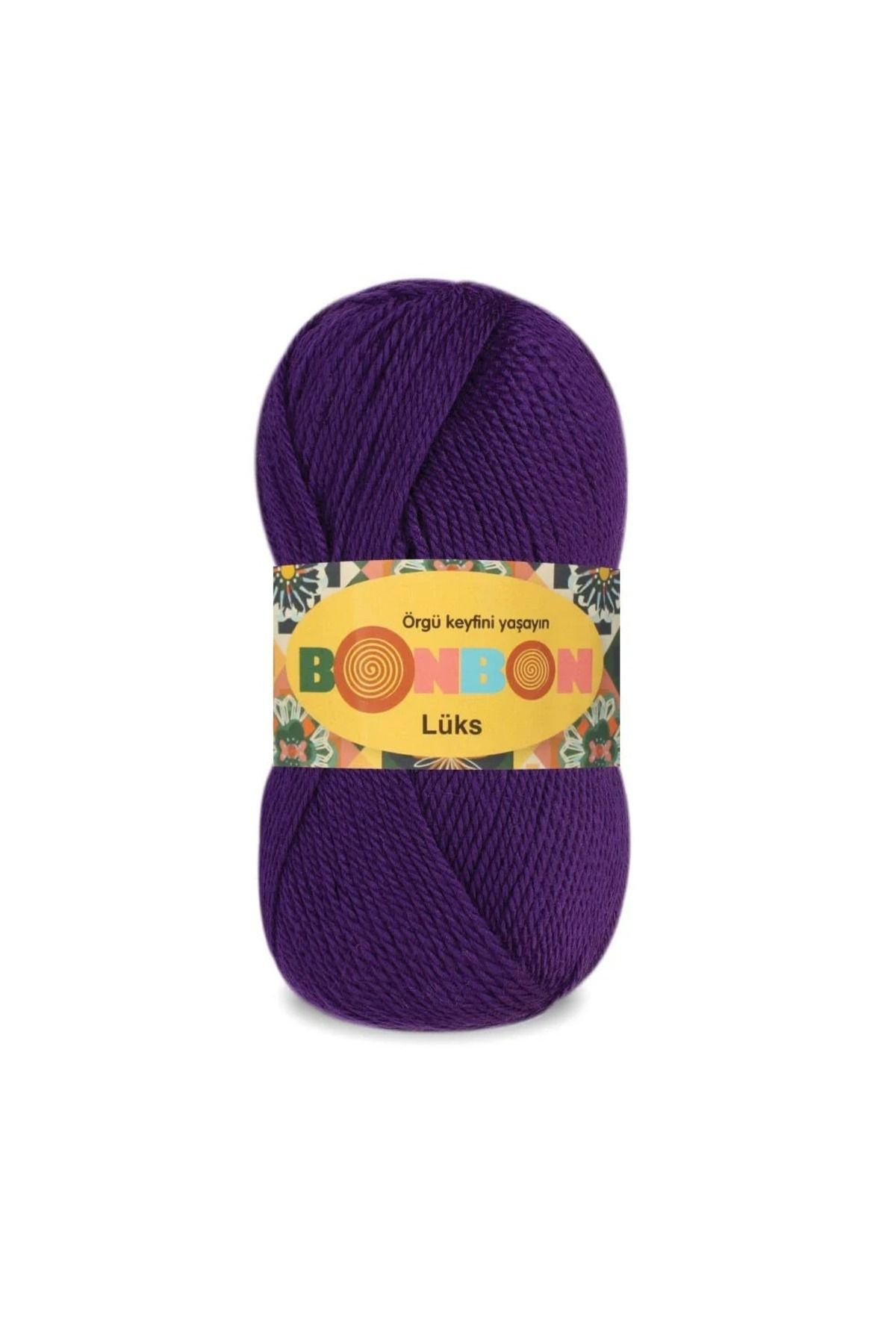 NAKO Bonbon Lüks 98290 Mor (5 Adet) Örgü İpi