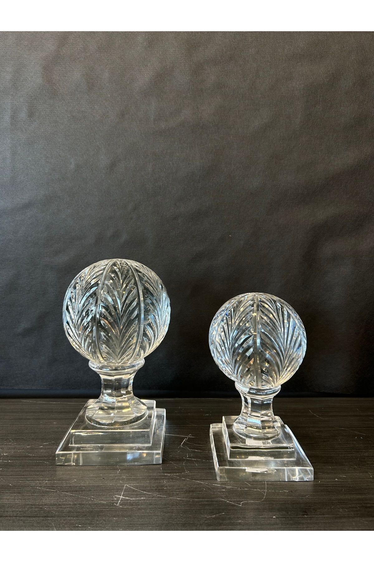 Safir Florya Homedecor 2'li Cam Küre