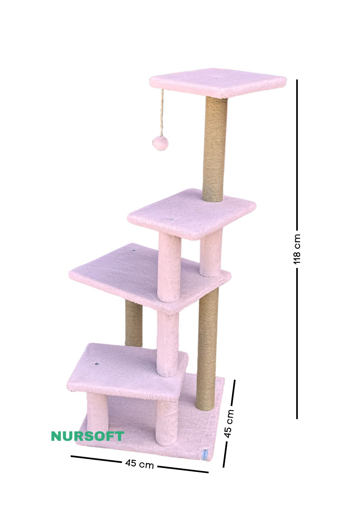 Nursoft-Premium Scratching Board Multi-Layer Long Size Large Size Cat Seat Scratching Protector 7