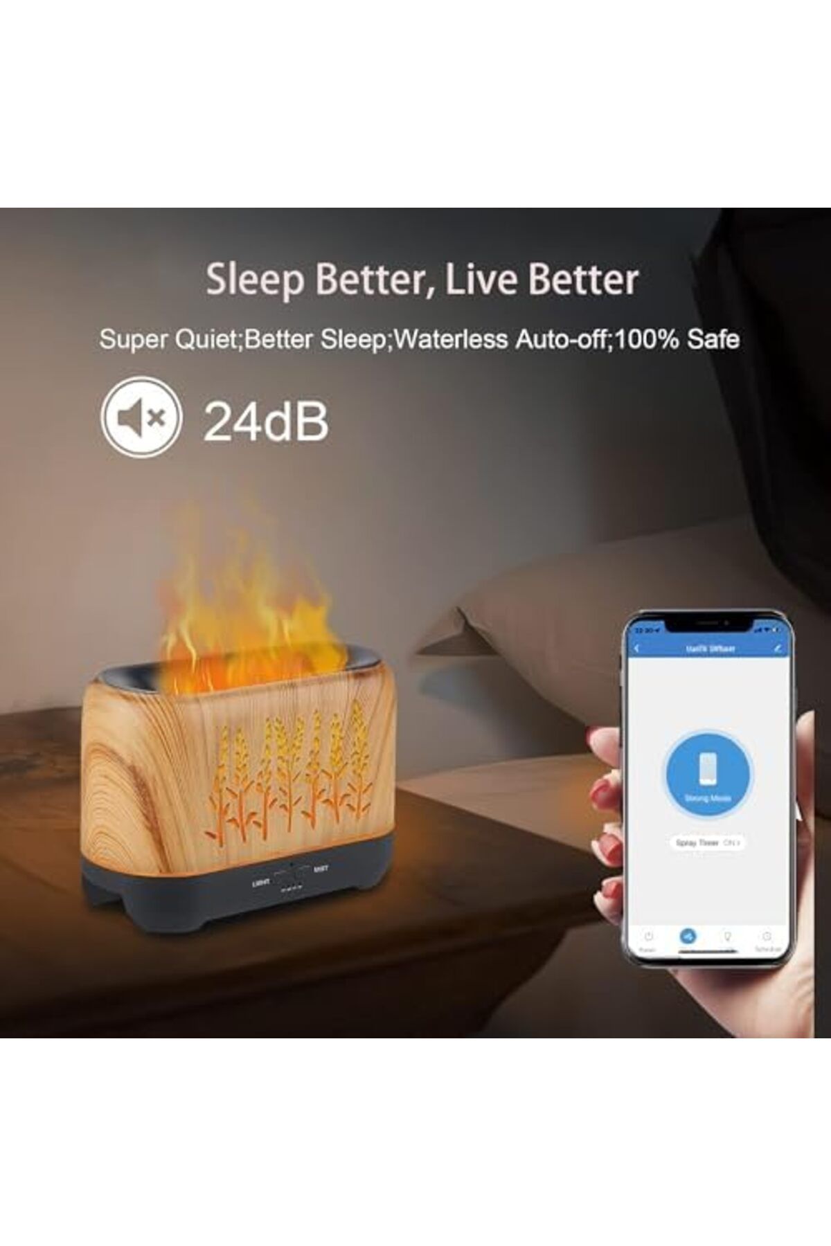 UanTii-موزع روائح ذكي Tuya Wifi مرطب هواء مع موزع زيوت عطرية 9