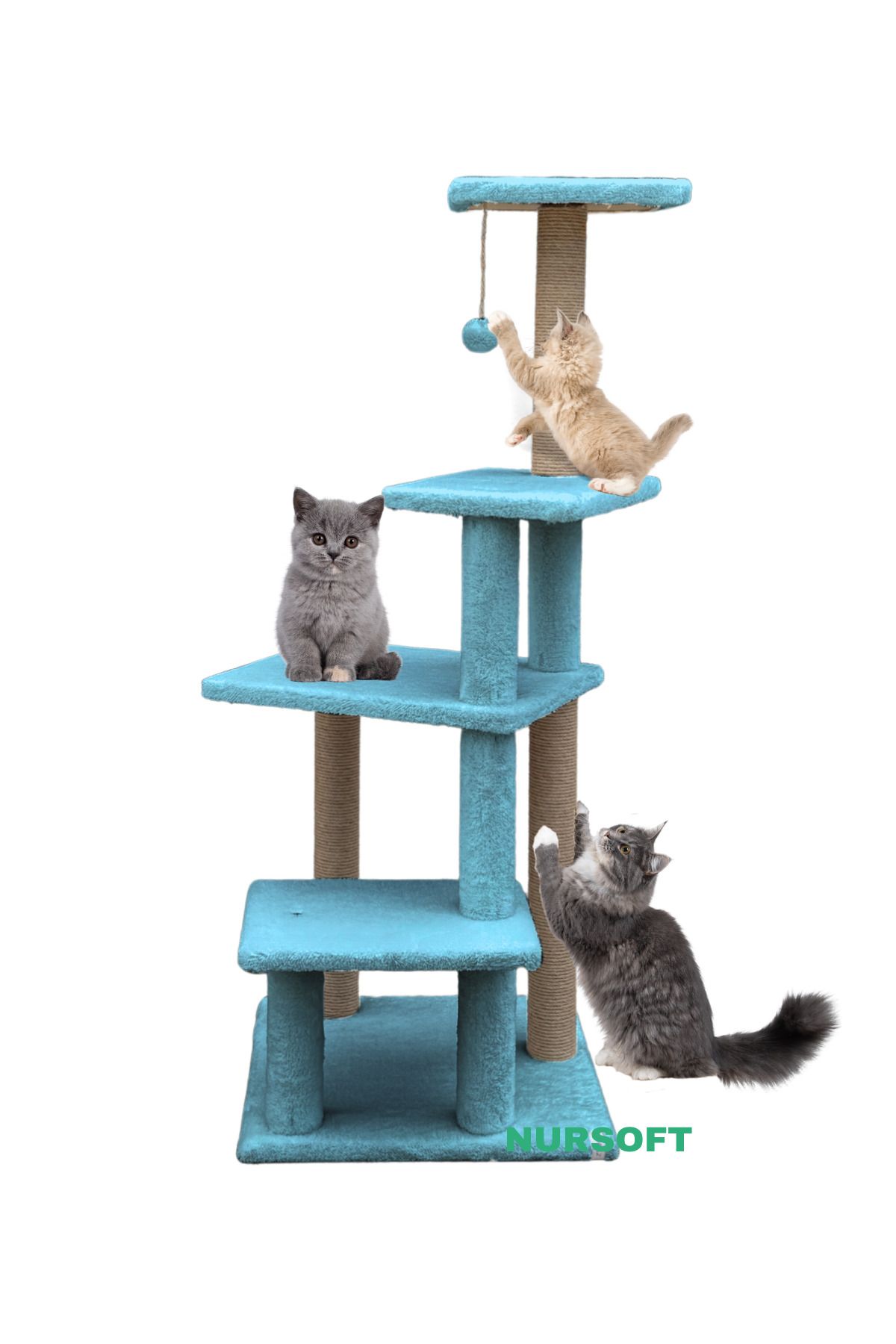 Nursoft-Premium Scratching Board Multi-Layer Long Size Large Size Cat Seat Scratching Protector 3