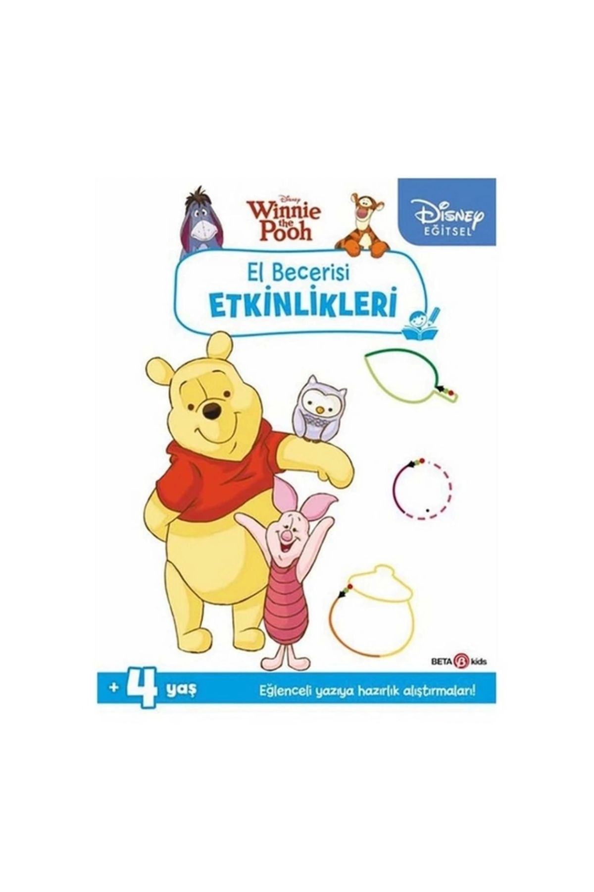 TWOX Çocuk Eğitici OyuncakDisney Eğitsel Winnie the Pooh El Becerisi Etkinlikleri