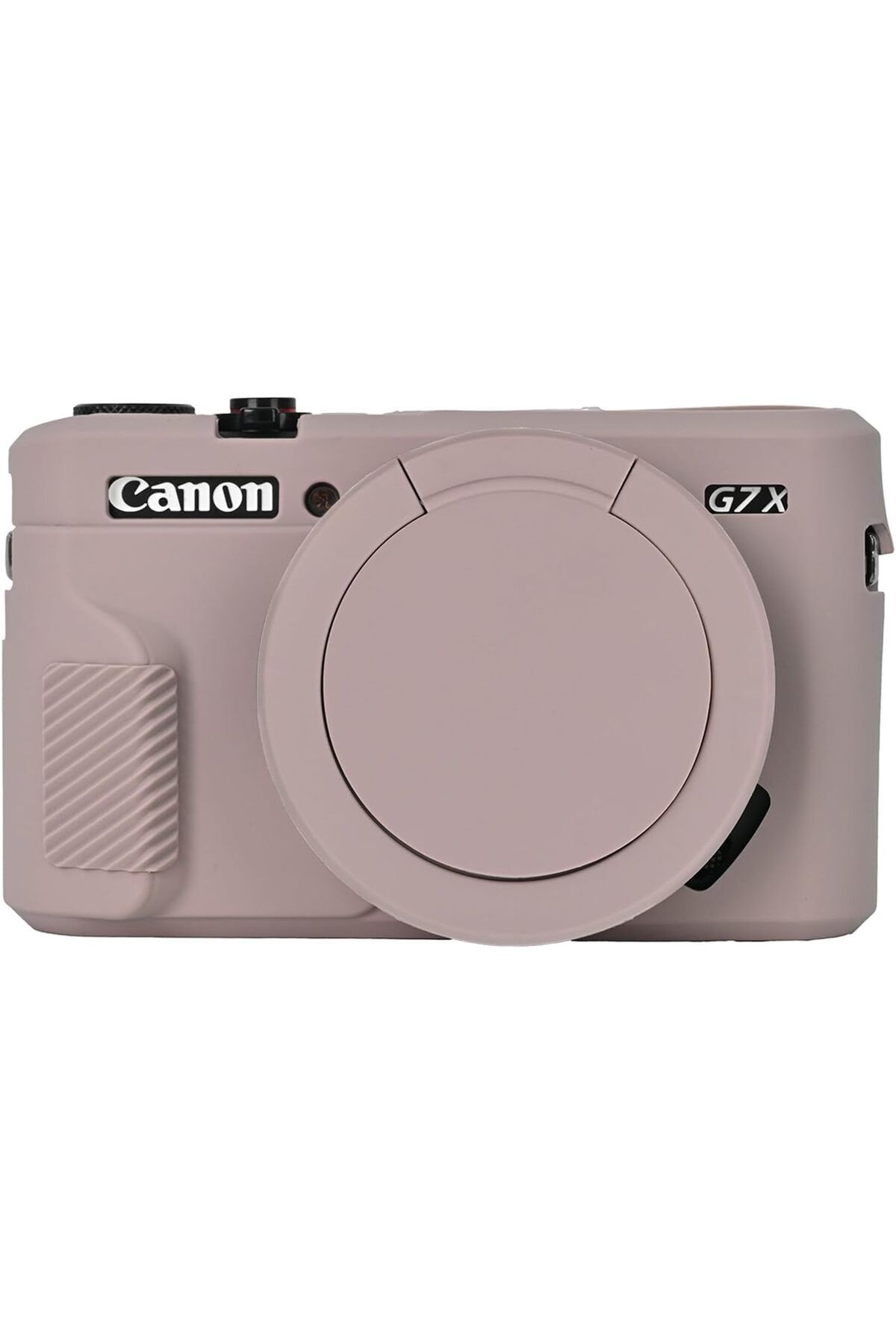 Canon Powershot G7X Mark II Uyumlu Silikon Kılıf, Yumuşak Koruyucu Kauçuk Kamera Kapağı