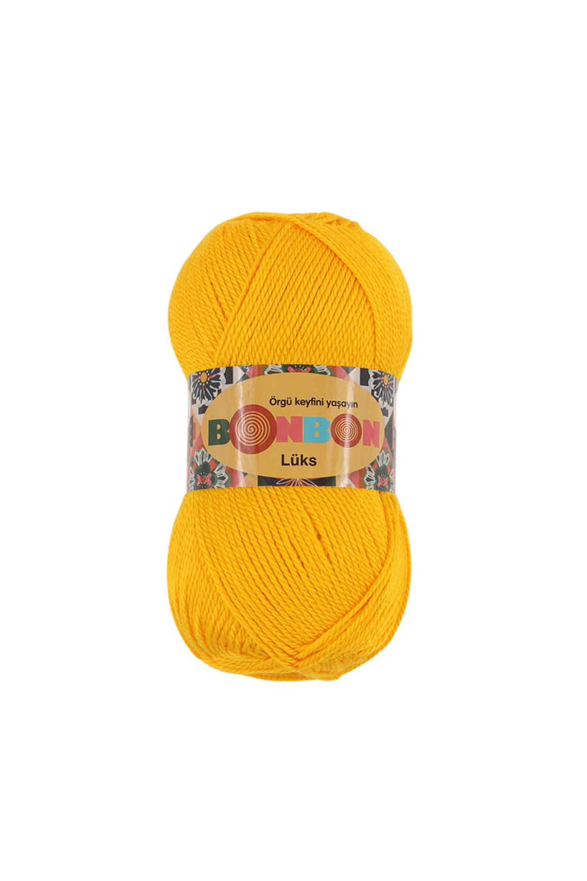 NAKO Bonbon Lüks 98598 Sarı (5 Adet) Örgü İpi