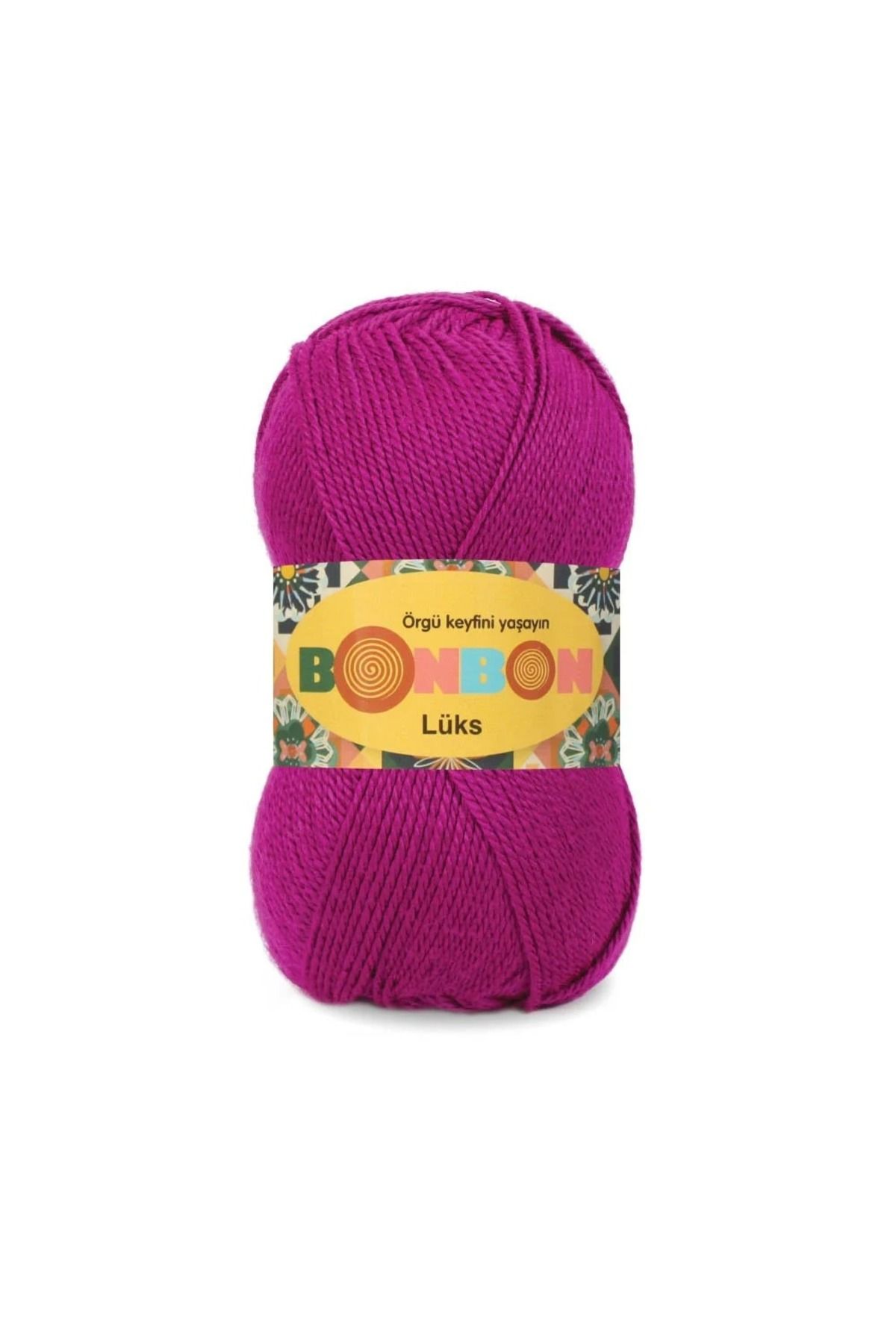 NAKO Bonbon Lüks 98403 Begonvil (5 Adet) Örgü İpi