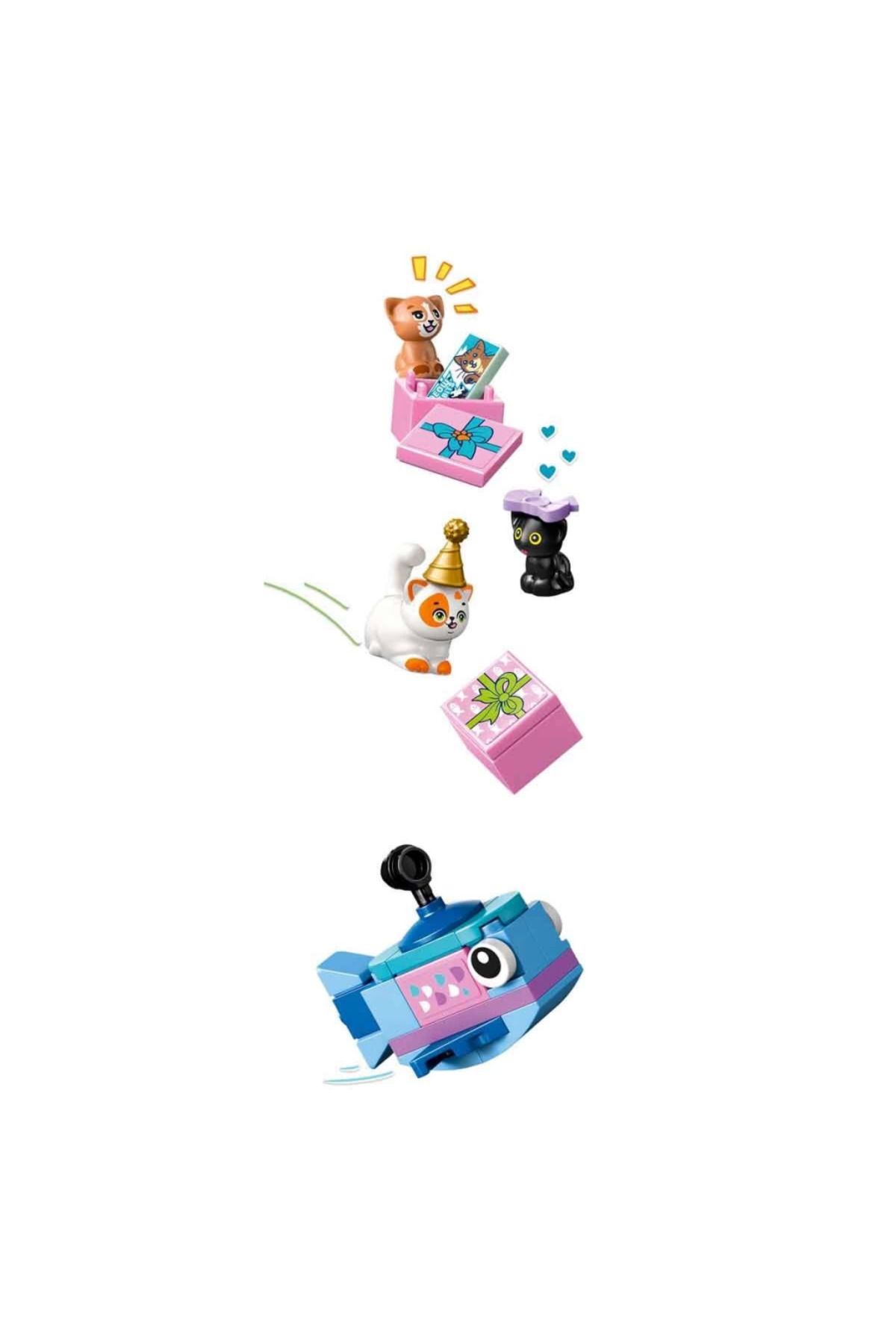 NW NessiWorld Nessiworld LEGO Friends Kedi Doğum Günü Partisi ve Ağaç Ev 42666