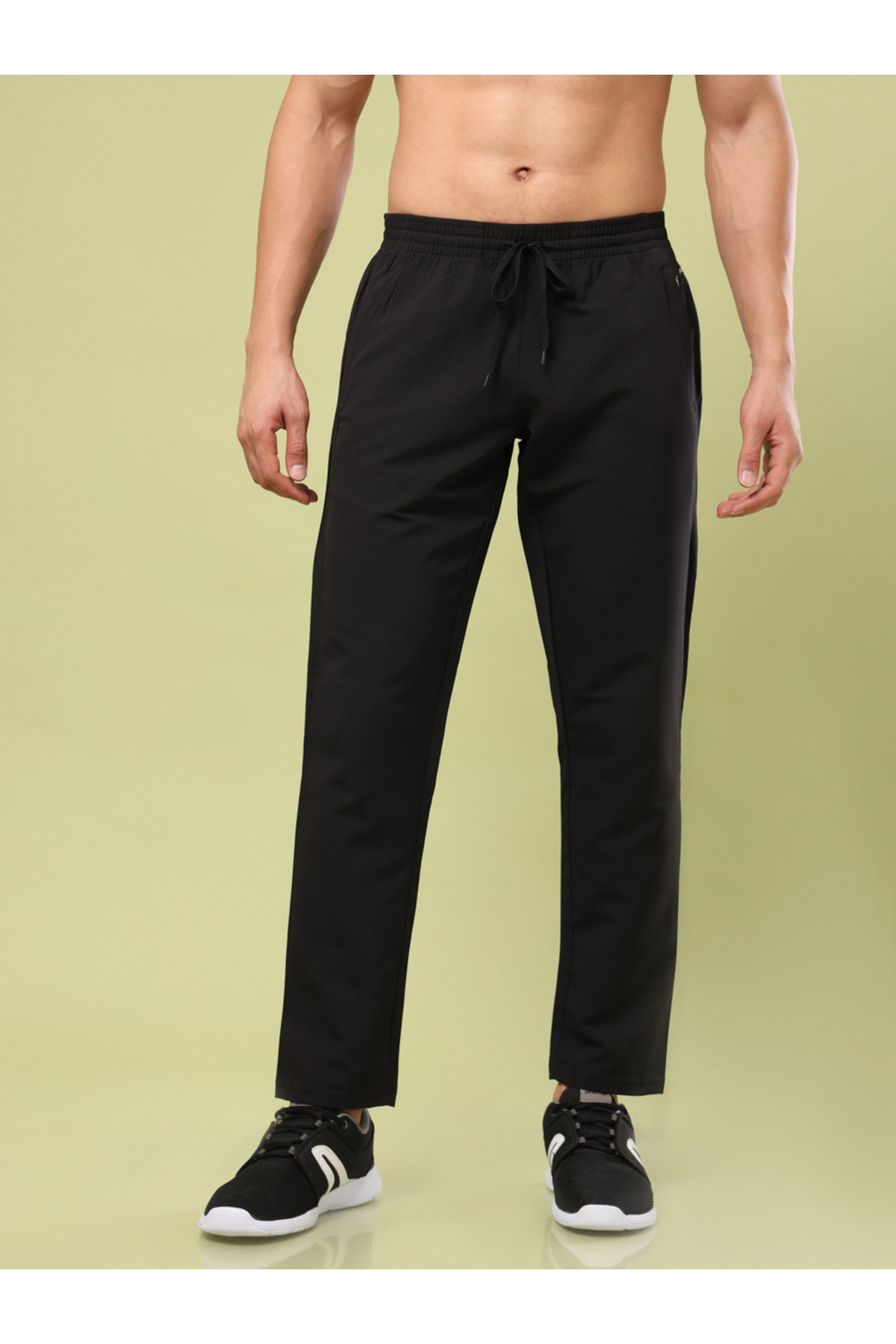 Technosport By Styli-Solid Trackpants with Drawstring 1