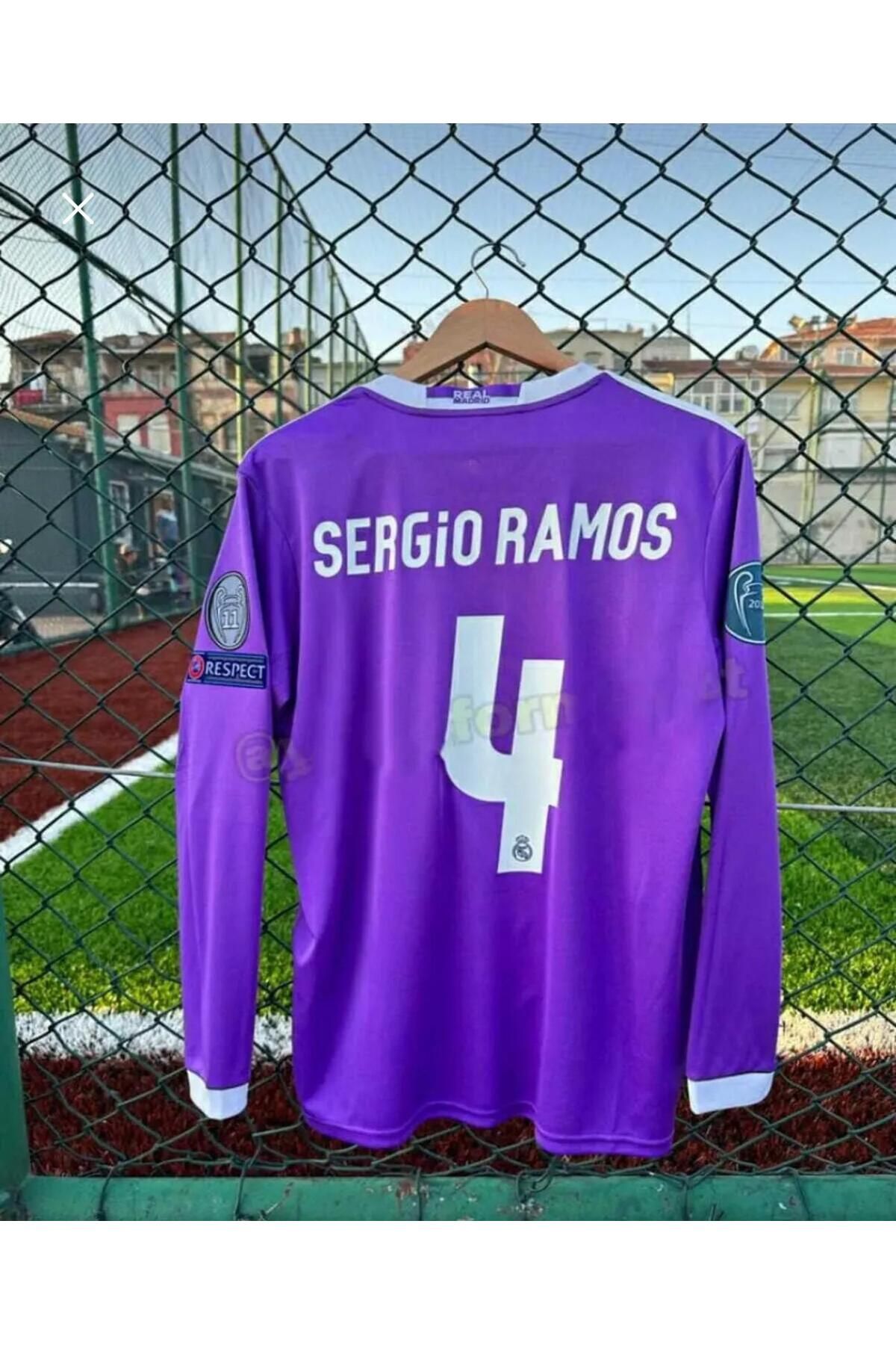 BARBITOS 2017 Cardiff Sergio Ramos Şampiyonlar Ligi Finali Forması Uzun Kollu