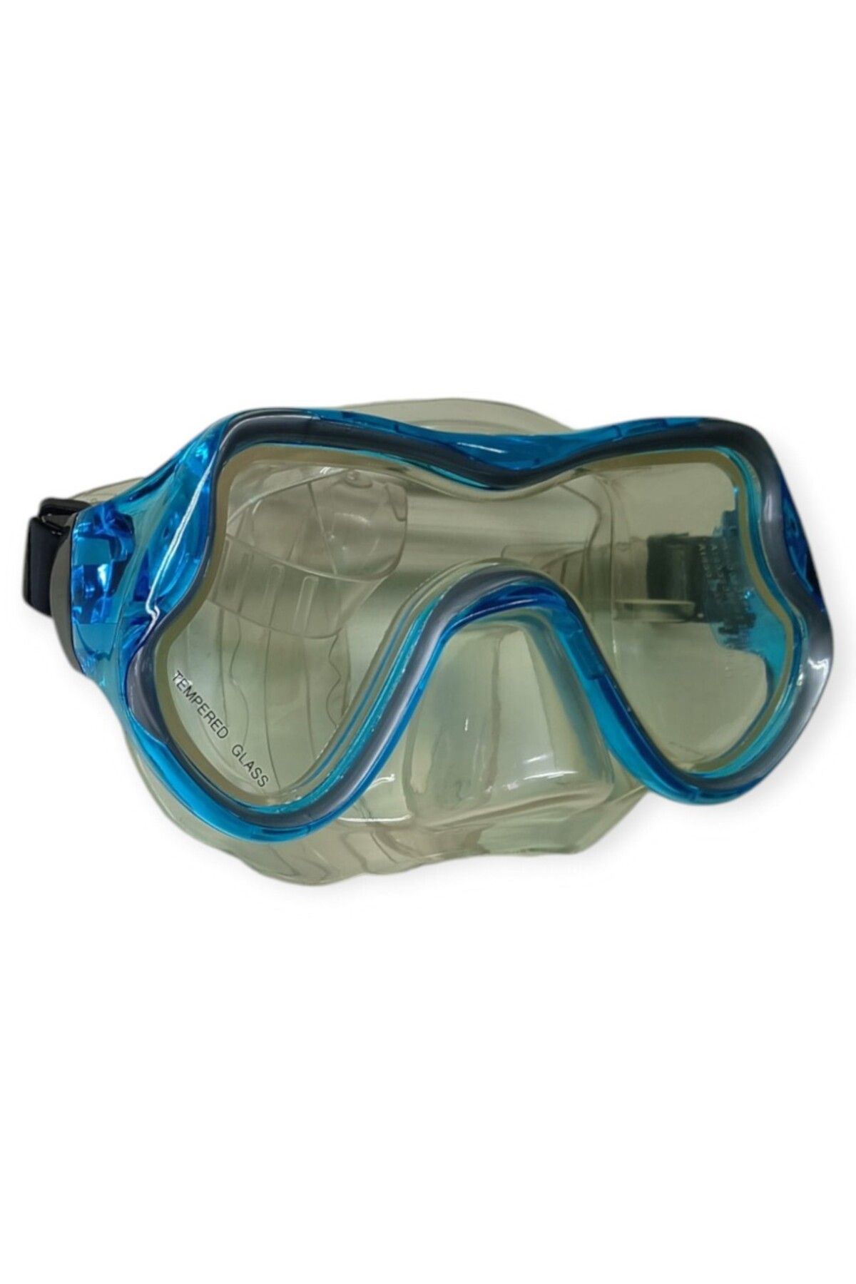 NEZADE STORE Star Diving Temper Camlı Dalış Maskesi Yetişkin - 51709-TURKUAZ (Lisinya)